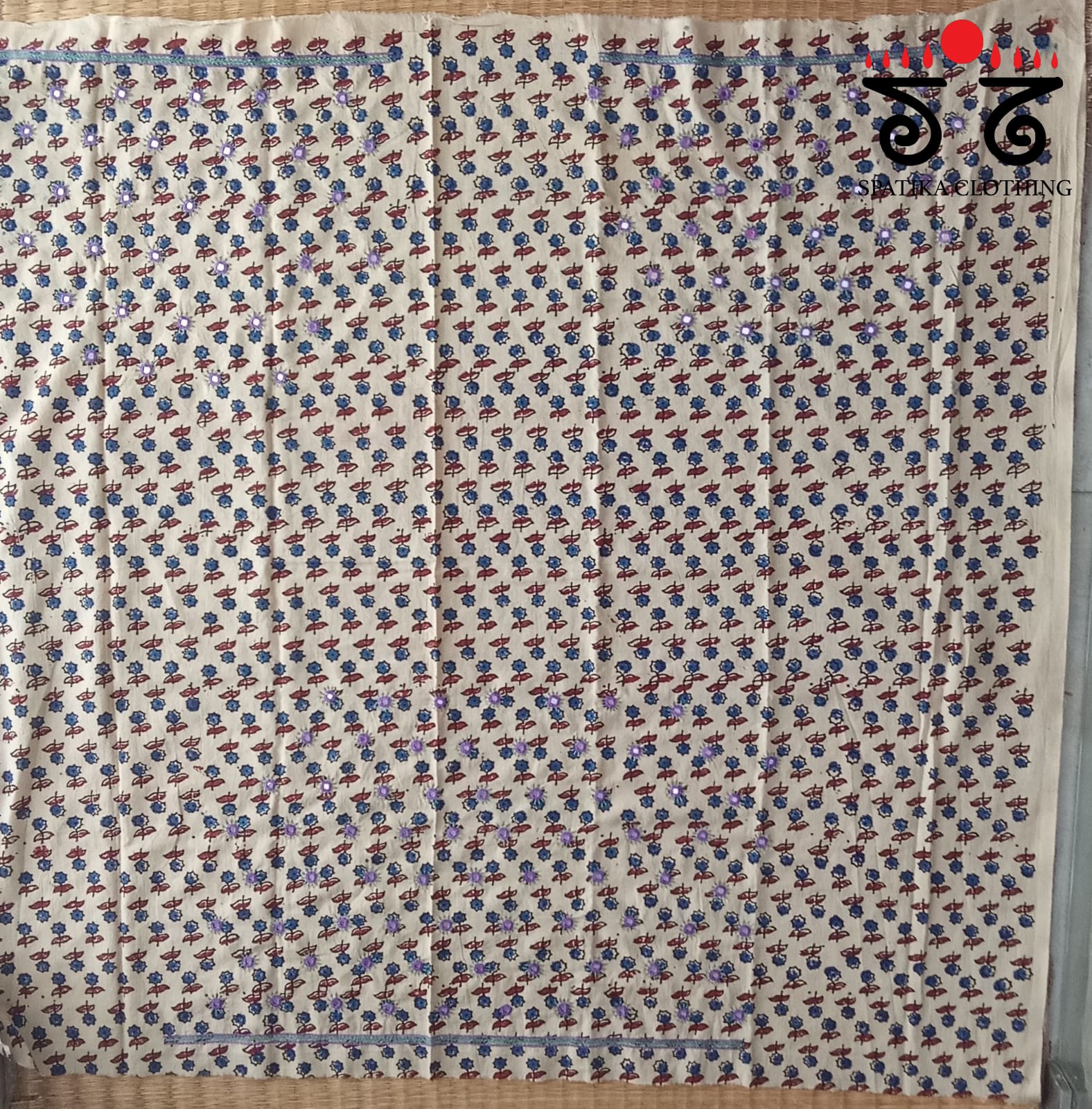 Banjara Hand Embroidered Blouse Fabric