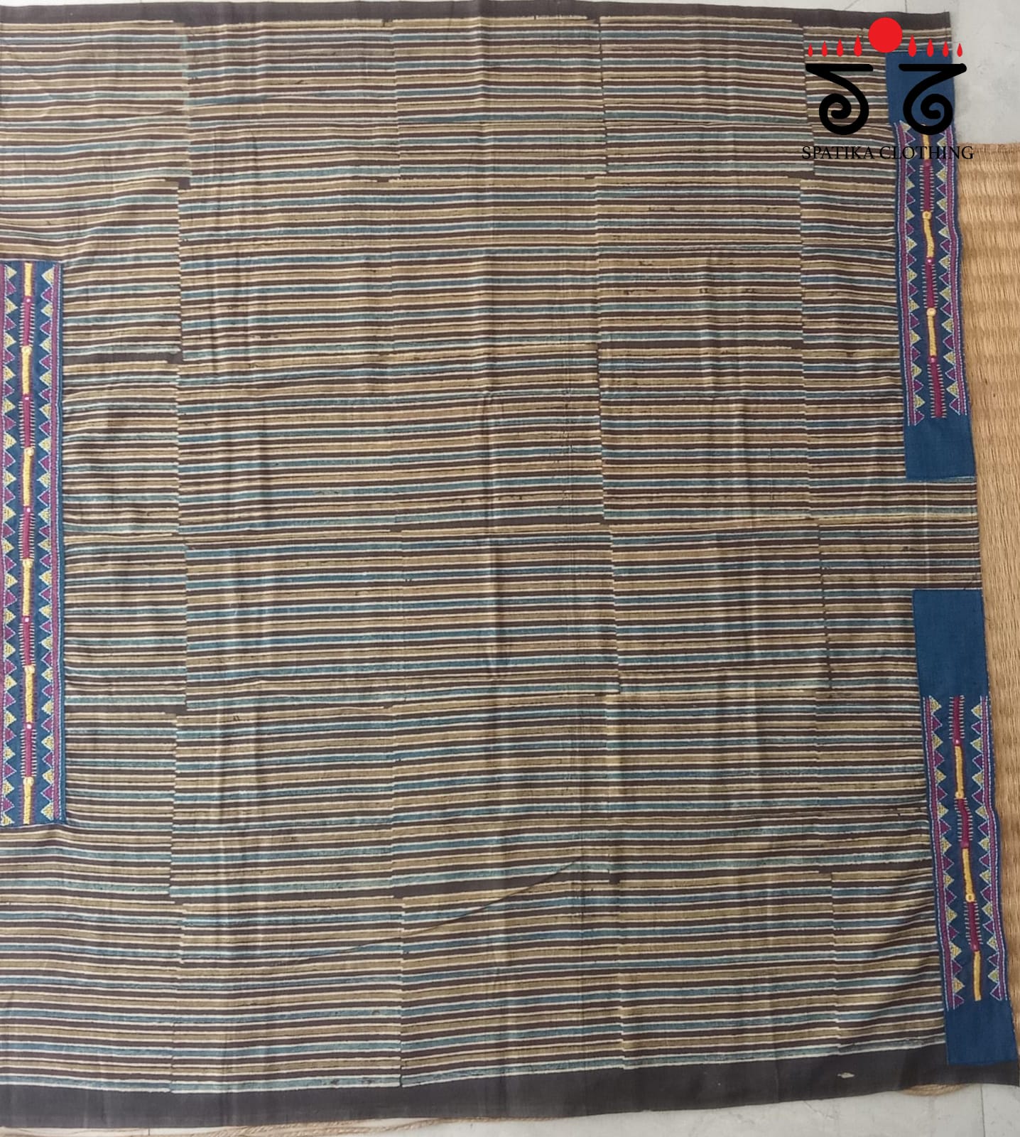 Banjara Hand Embroidered Blouse Fabric