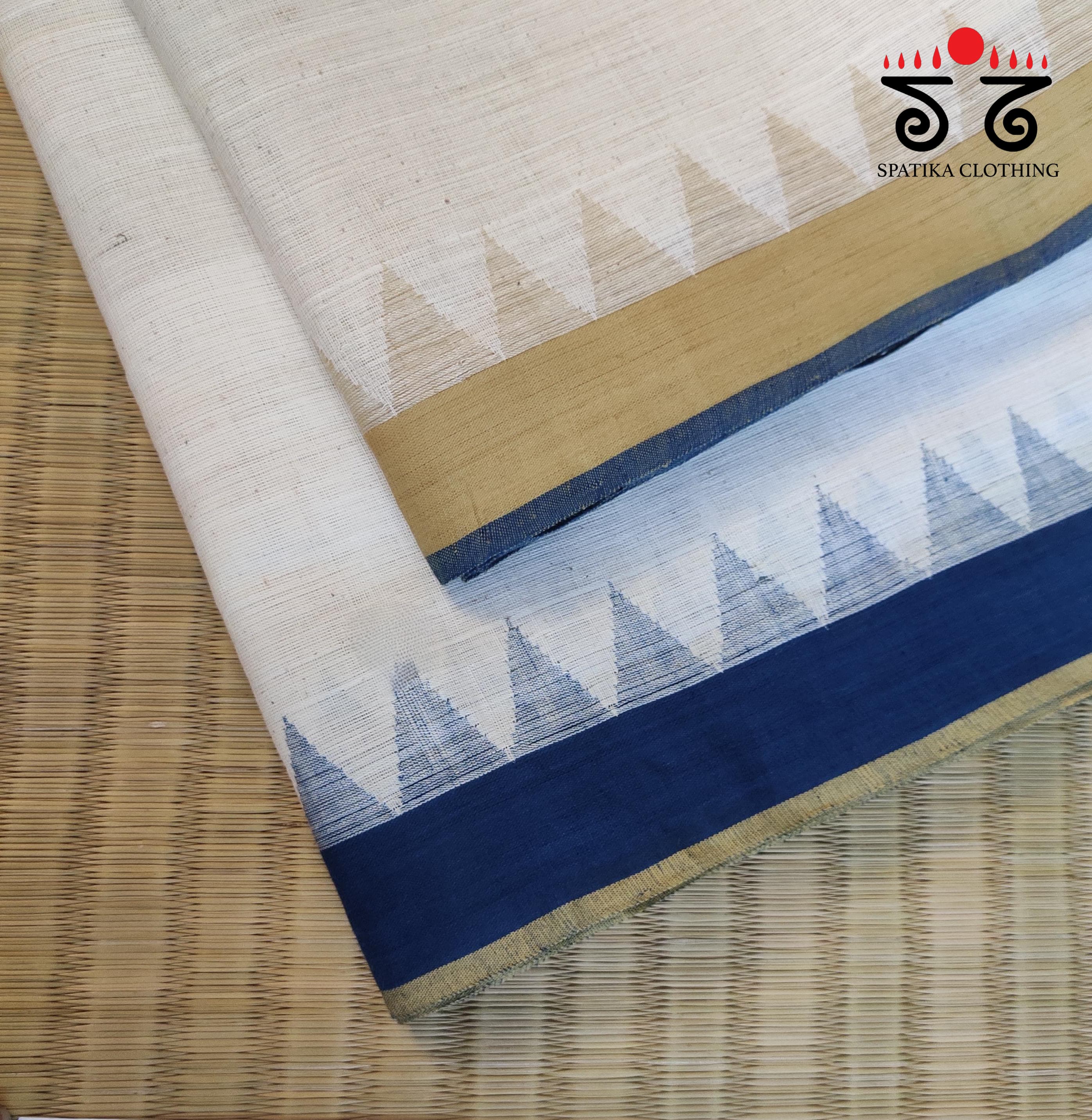 Ponduru Handspun Cotton Saree New!
