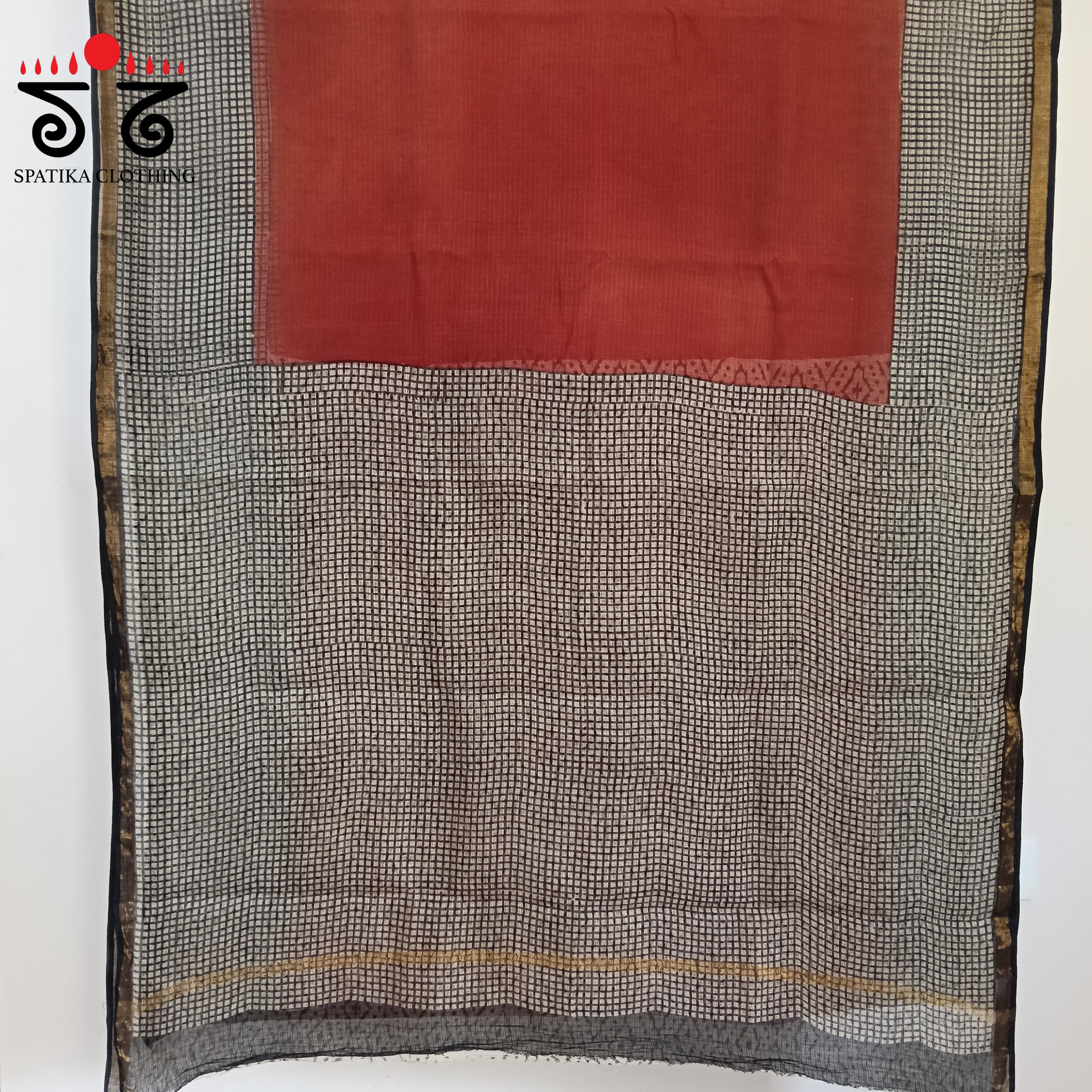 Kota Cotton Saree with Zari Border
