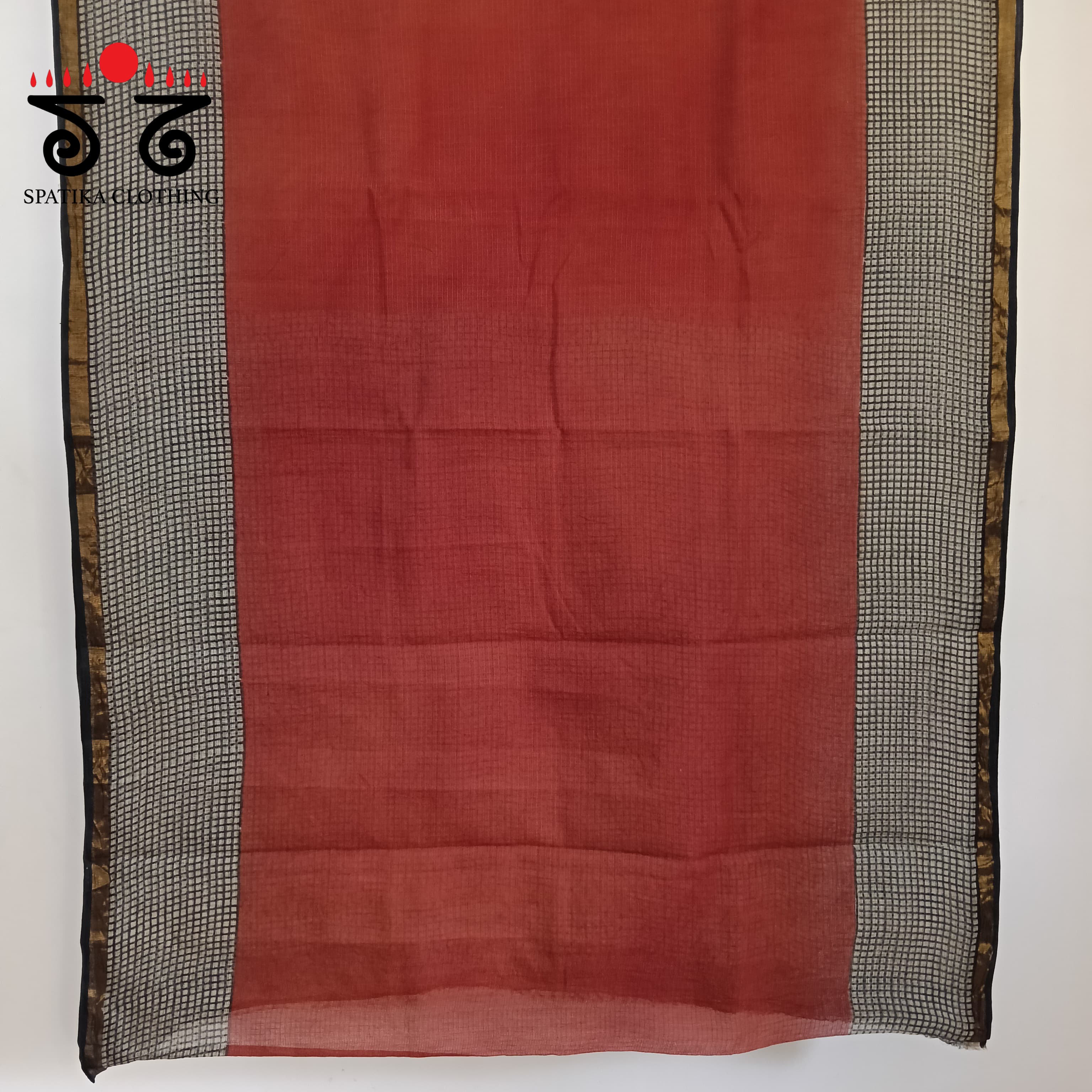 Kota Cotton Saree with Zari Border