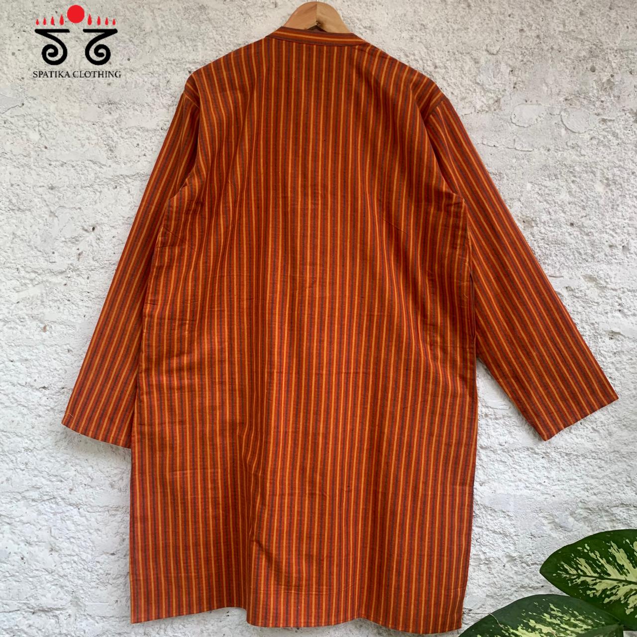 Men's Handwoven Cotton Kurta