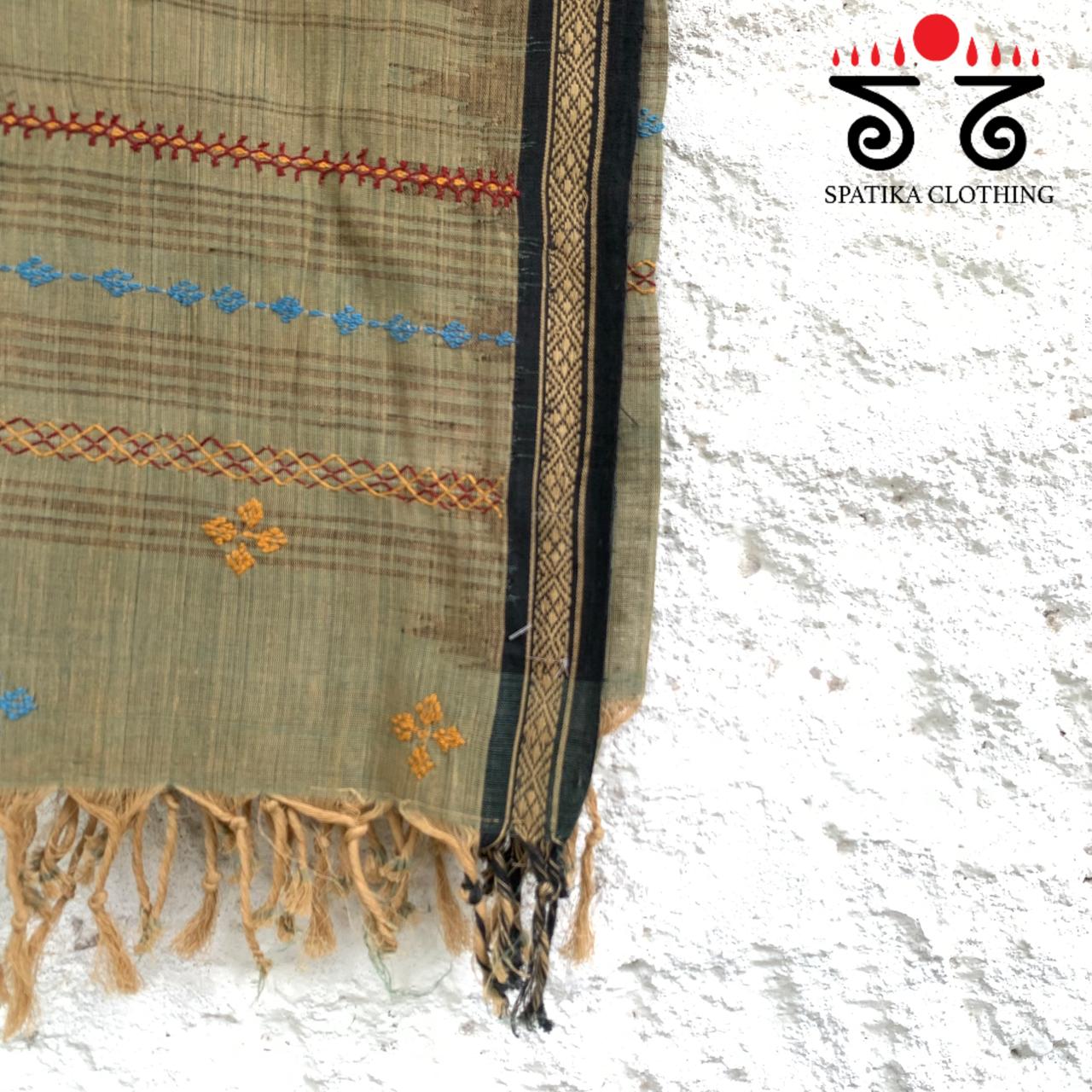 Banjara on Ponduru - Hand Embroidered Dupatta