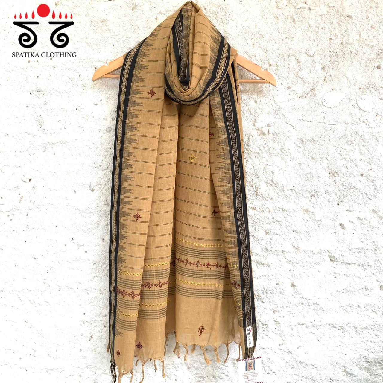 Banjara on Ponduru - Hand Embroidered Dupatta