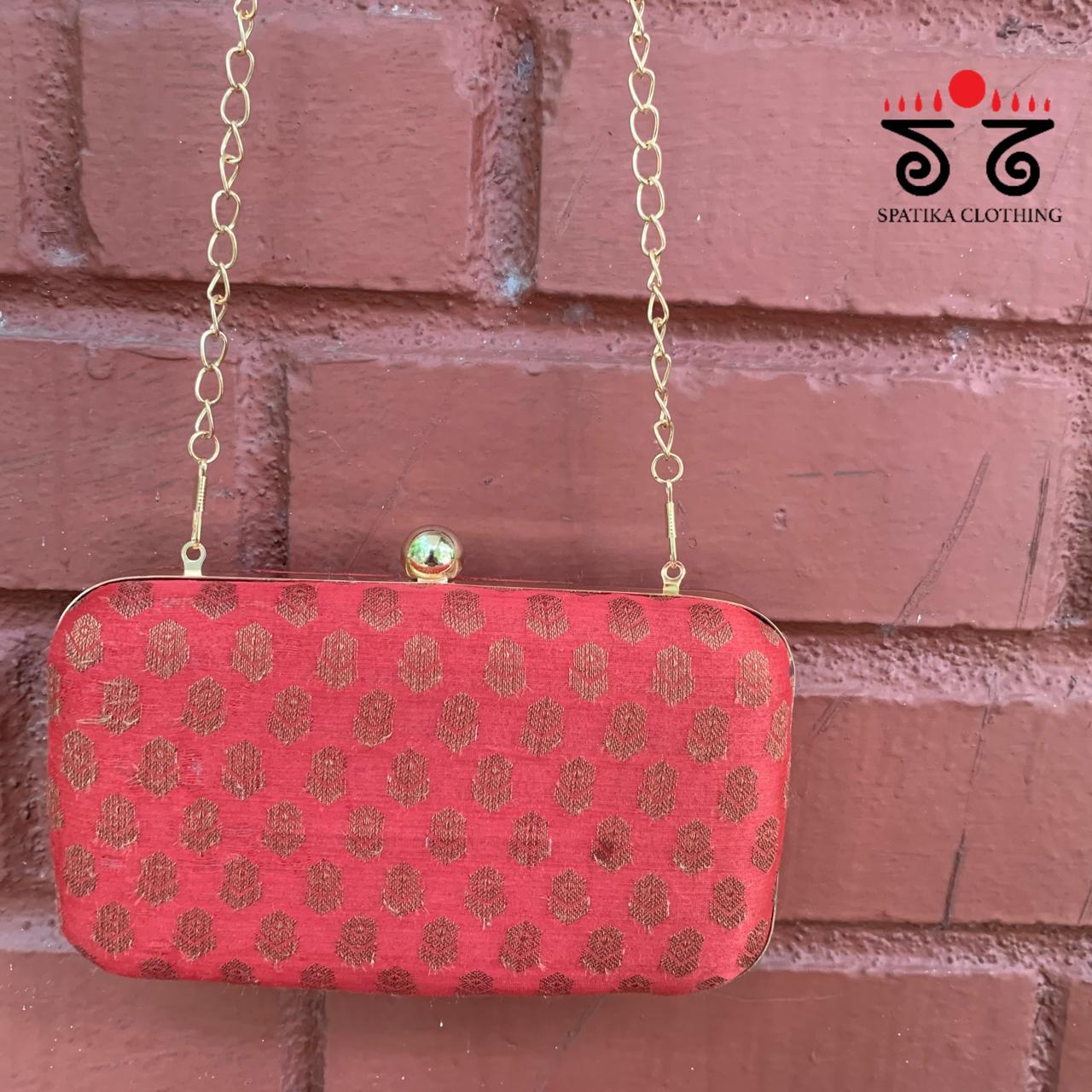 Box Clutch - Banarasi Butta!