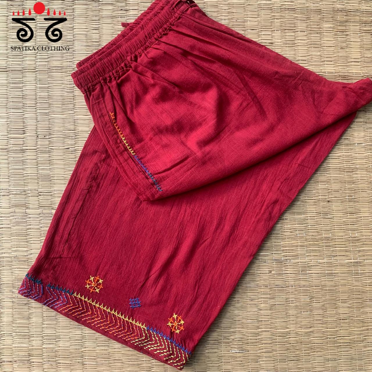 Lambani Hand Embroidered Women's Pant