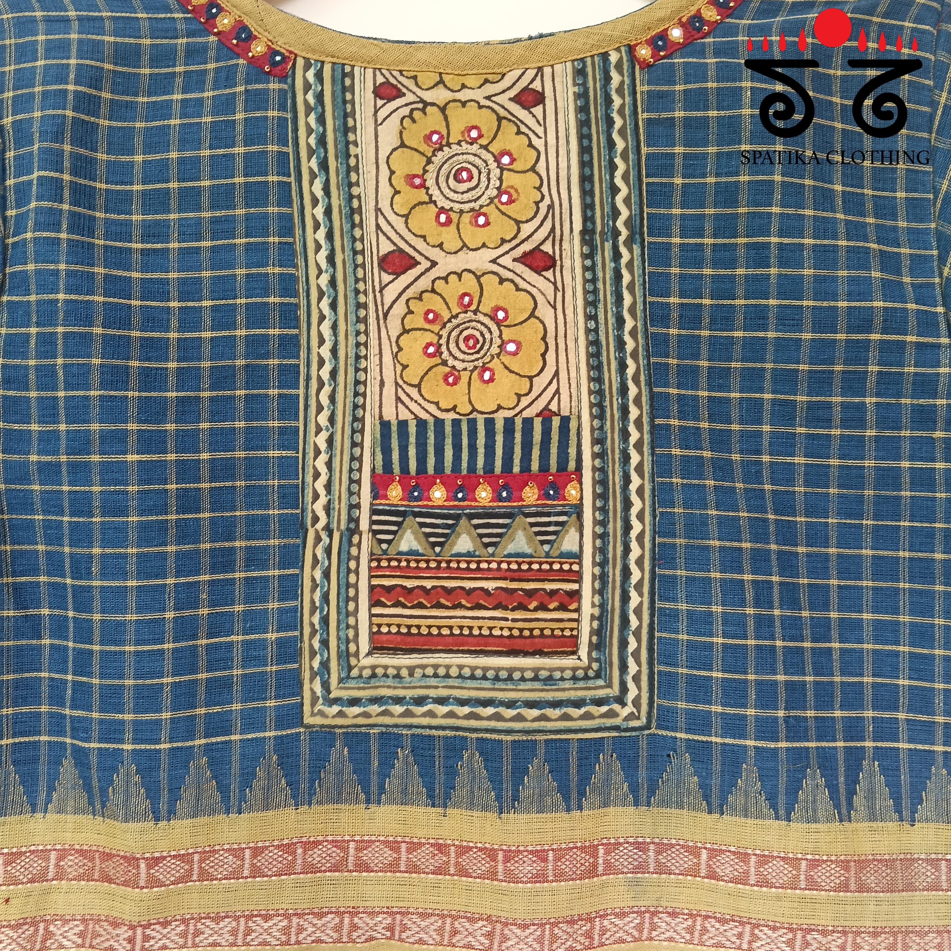 Ponduru - Pen Kalamkari Blouse