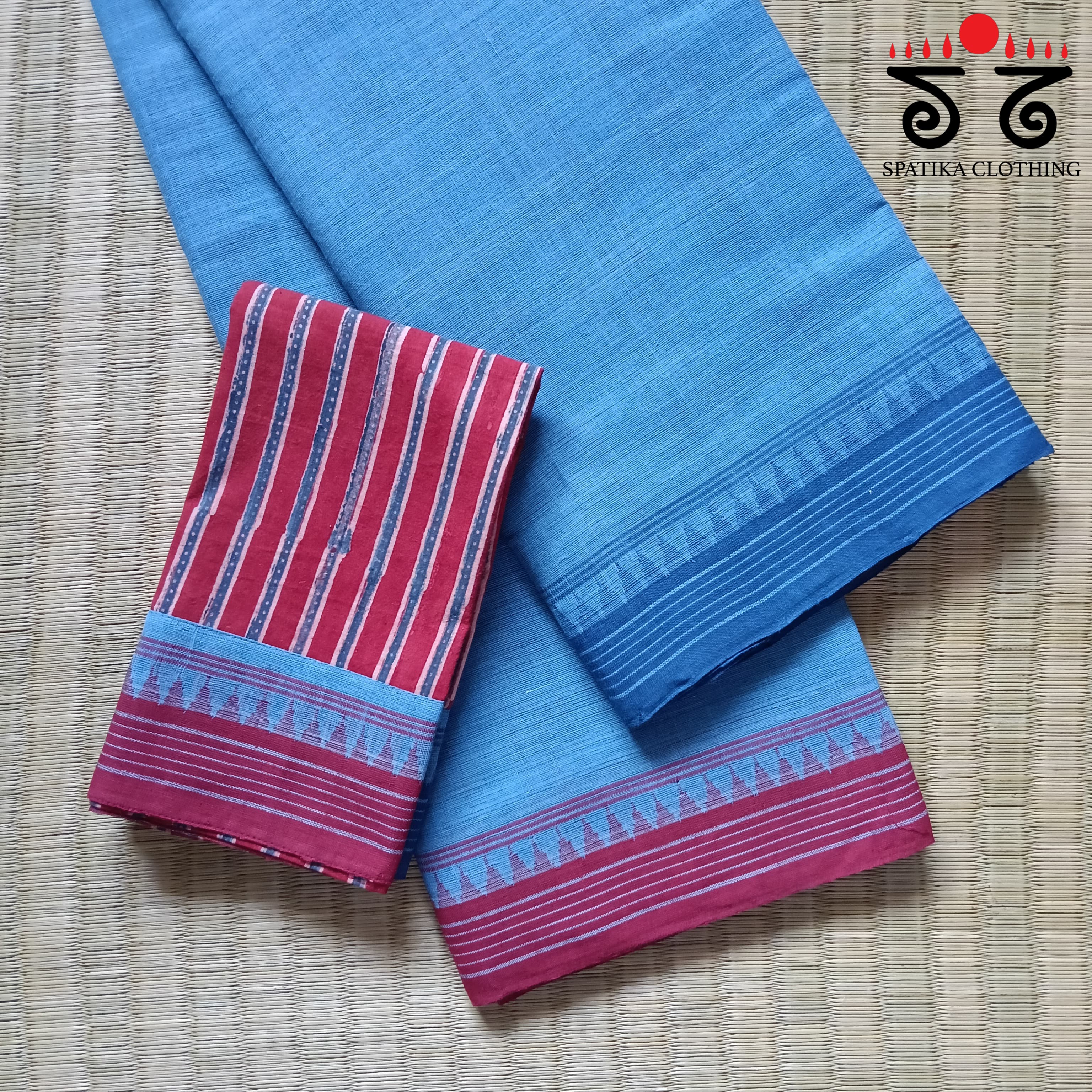 Ponduru Handspun Cotton Saree - Special Blouse