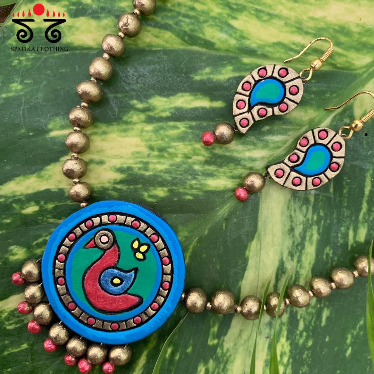 Terracotta Jewellery Set