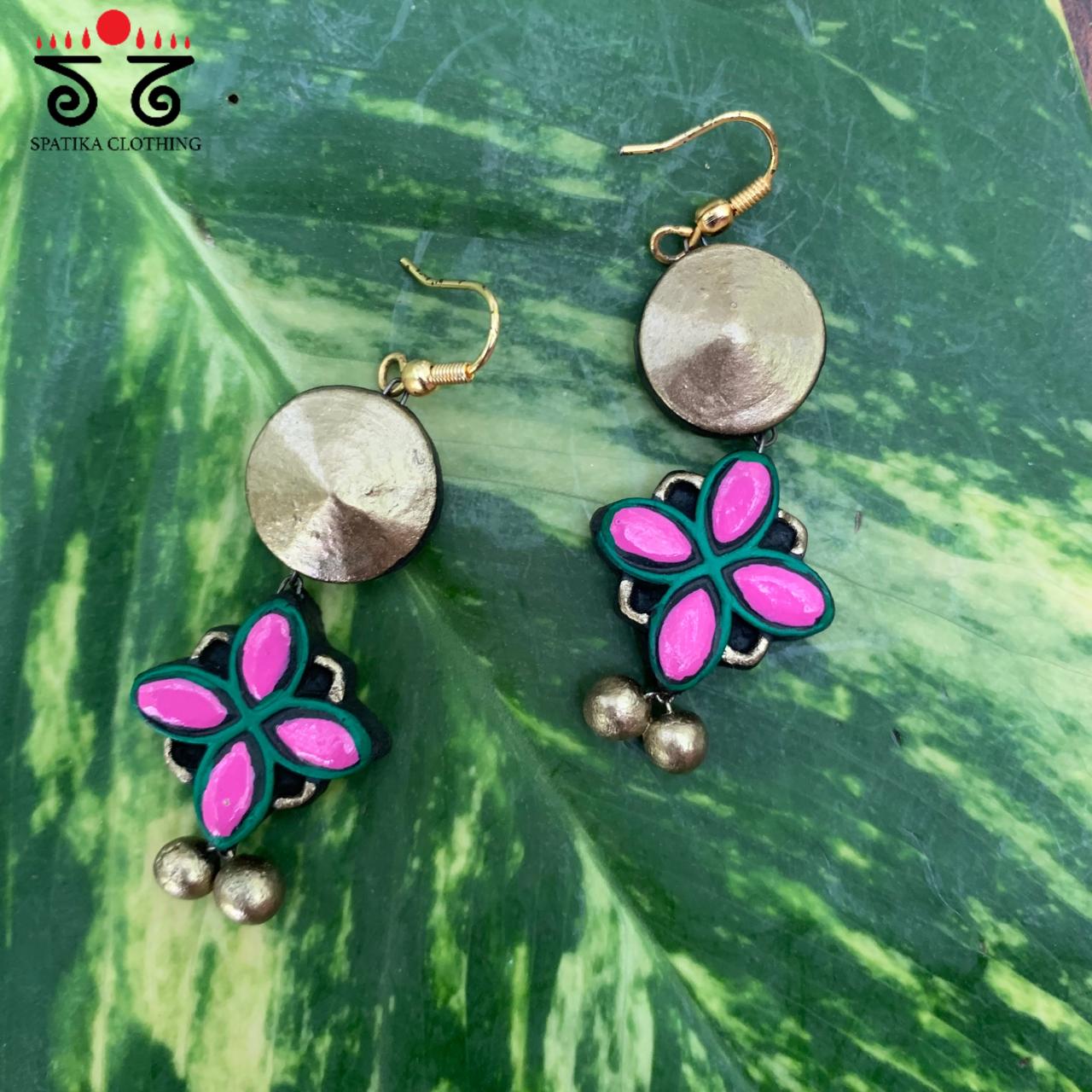 The Vrittkriti Set-Terracotta Jewellery Set