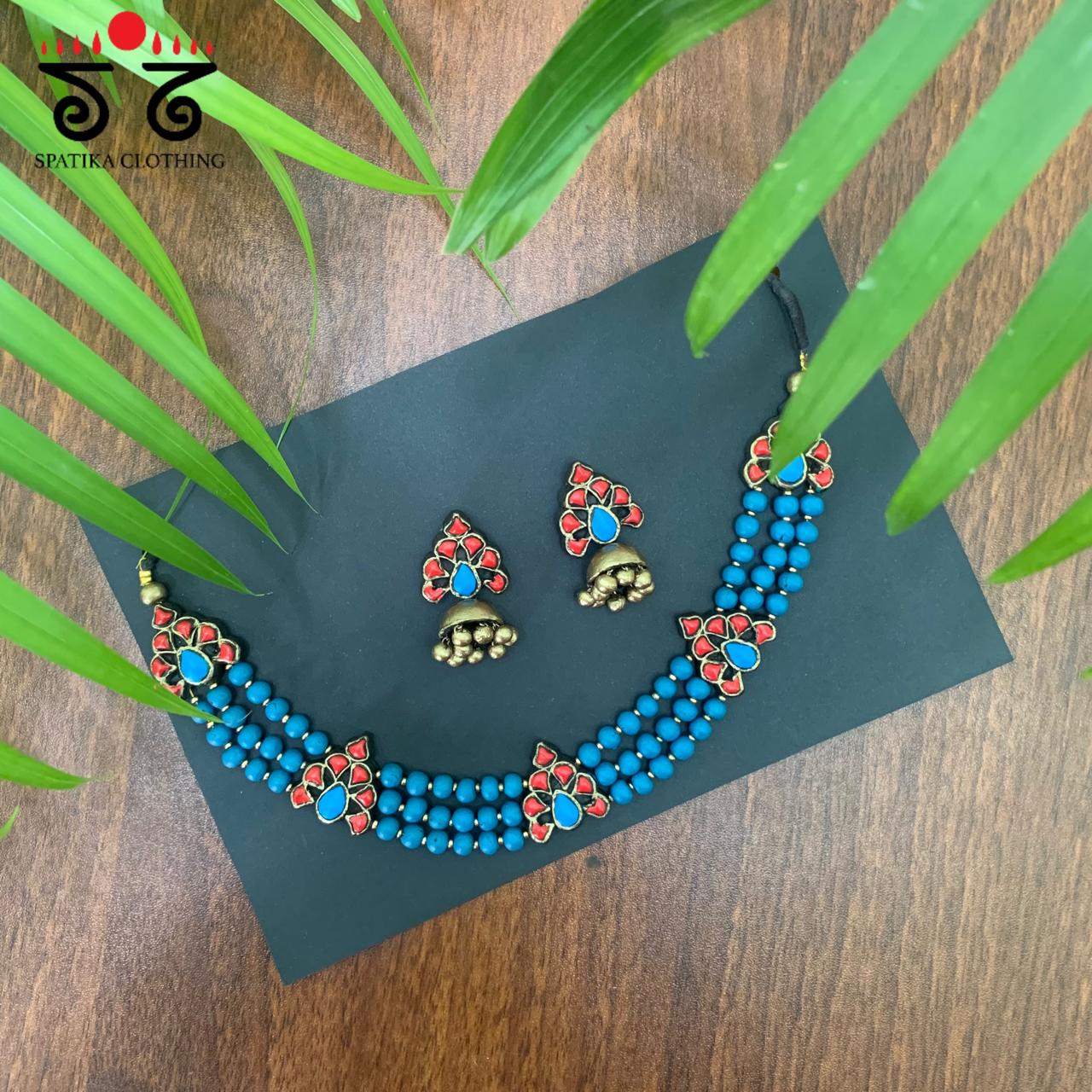 Terracotta Jewellery Set