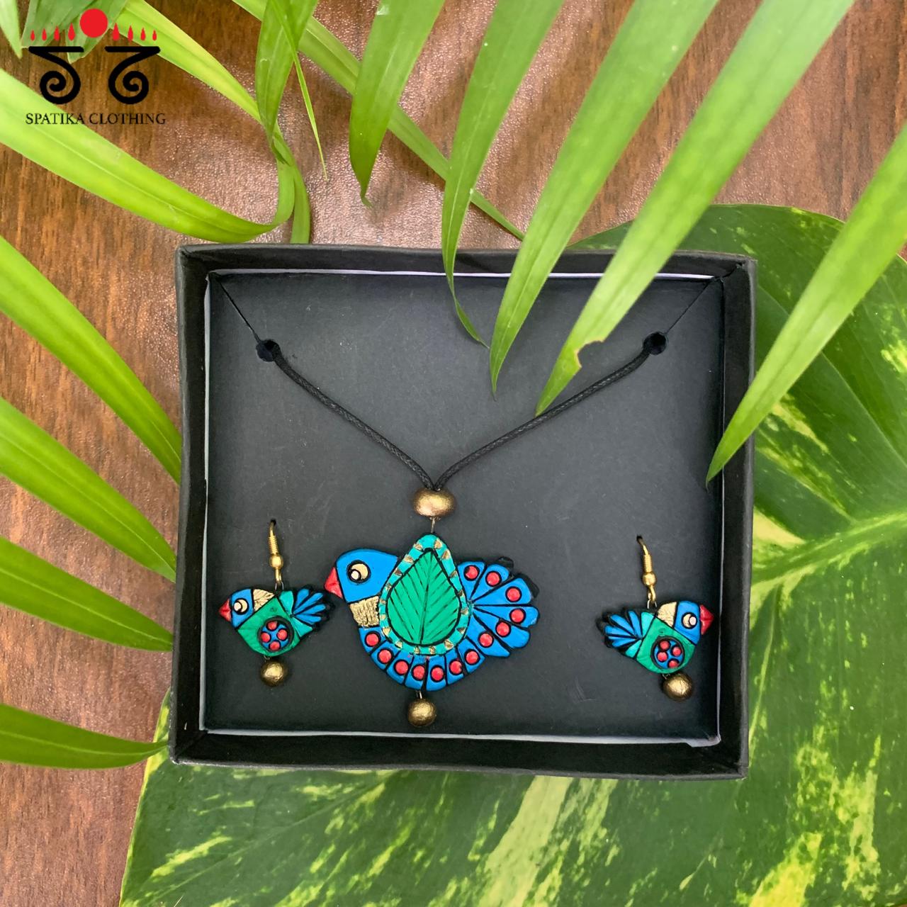 Terracotta Jewellery Set