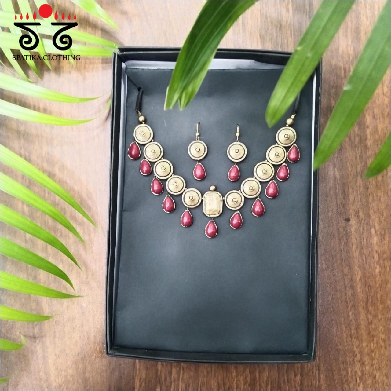 Terracotta Jewellery Set
