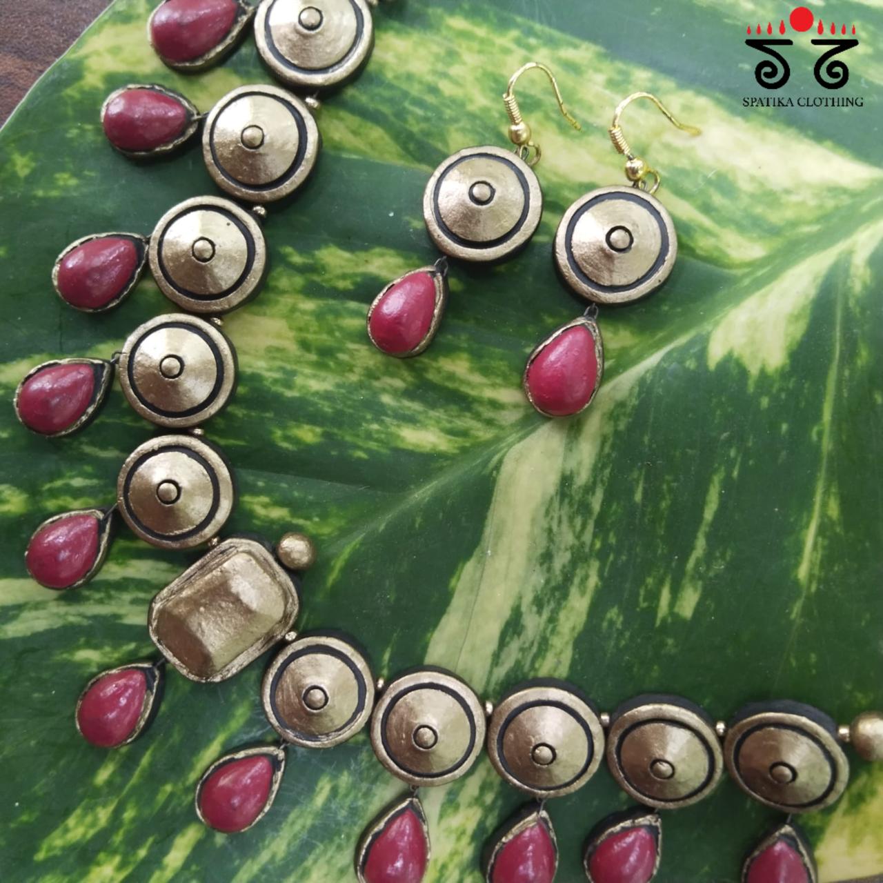 Terracotta Jewellery Set