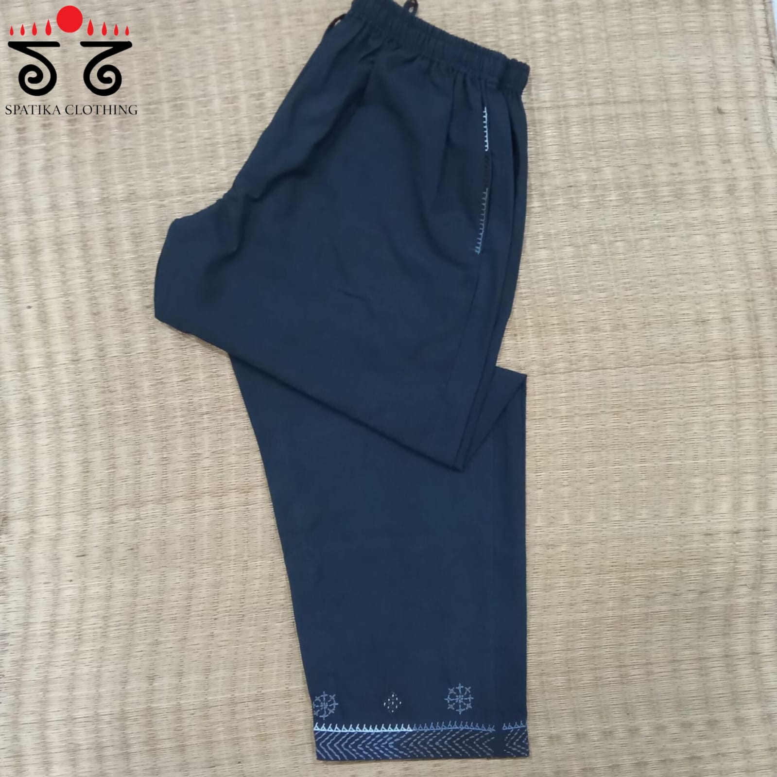 Hand Embroidered Women's Pant