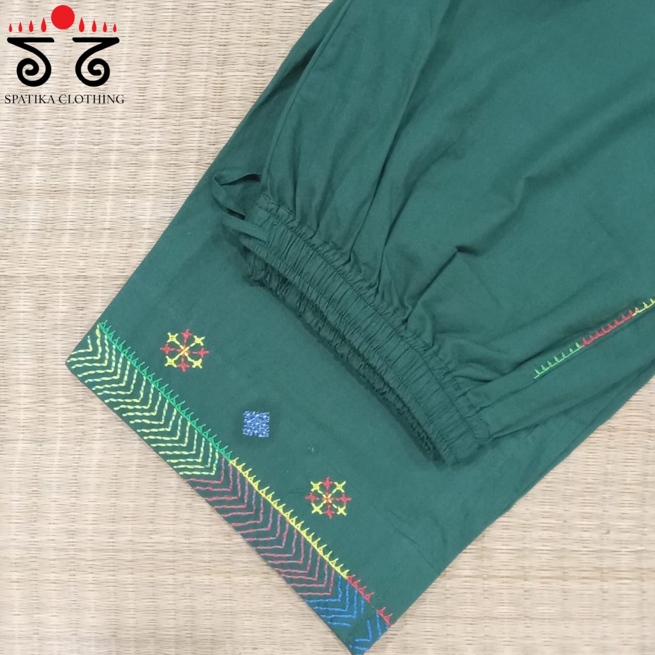 Hand Embroidered Women's Pant