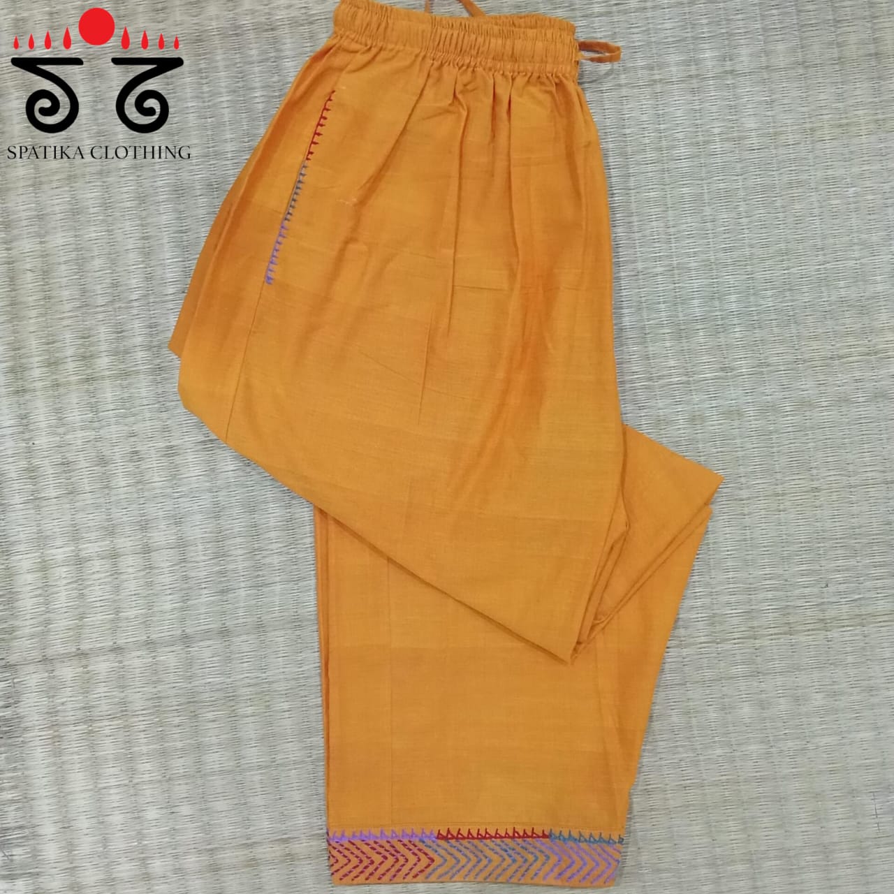 Hand Embroidered Women's Pant