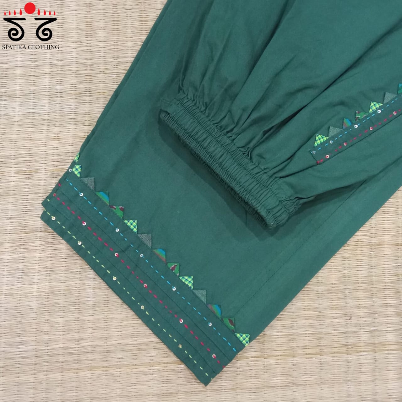 Hand Embroidered Women's Pant