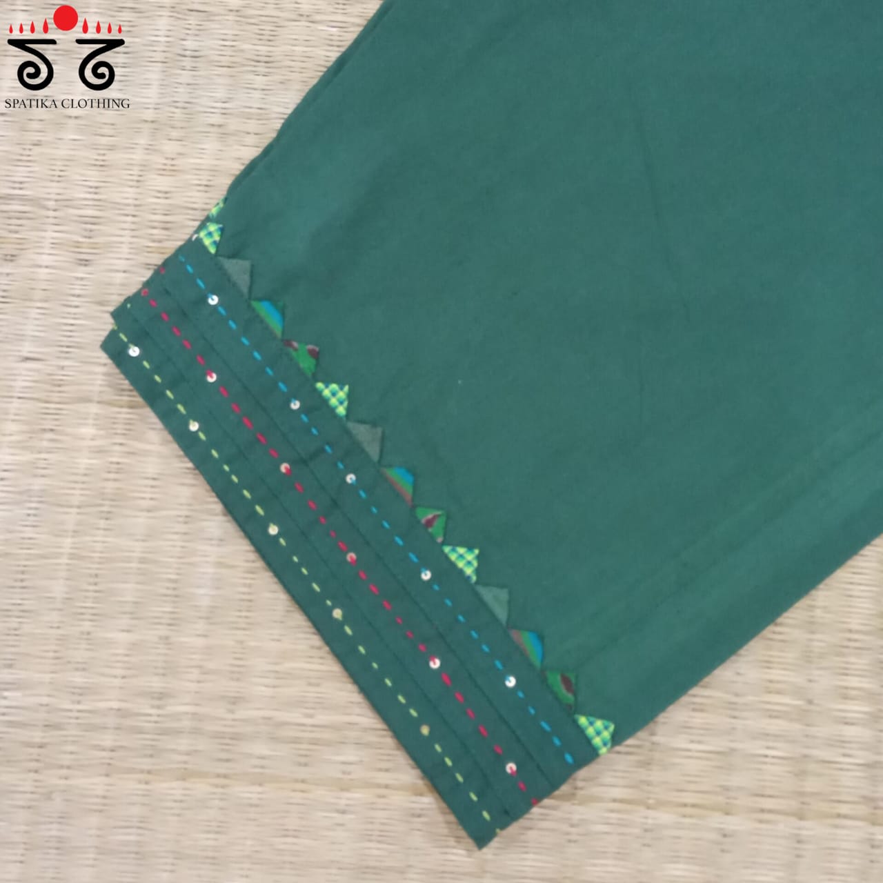 Hand Embroidered Women's Pant
