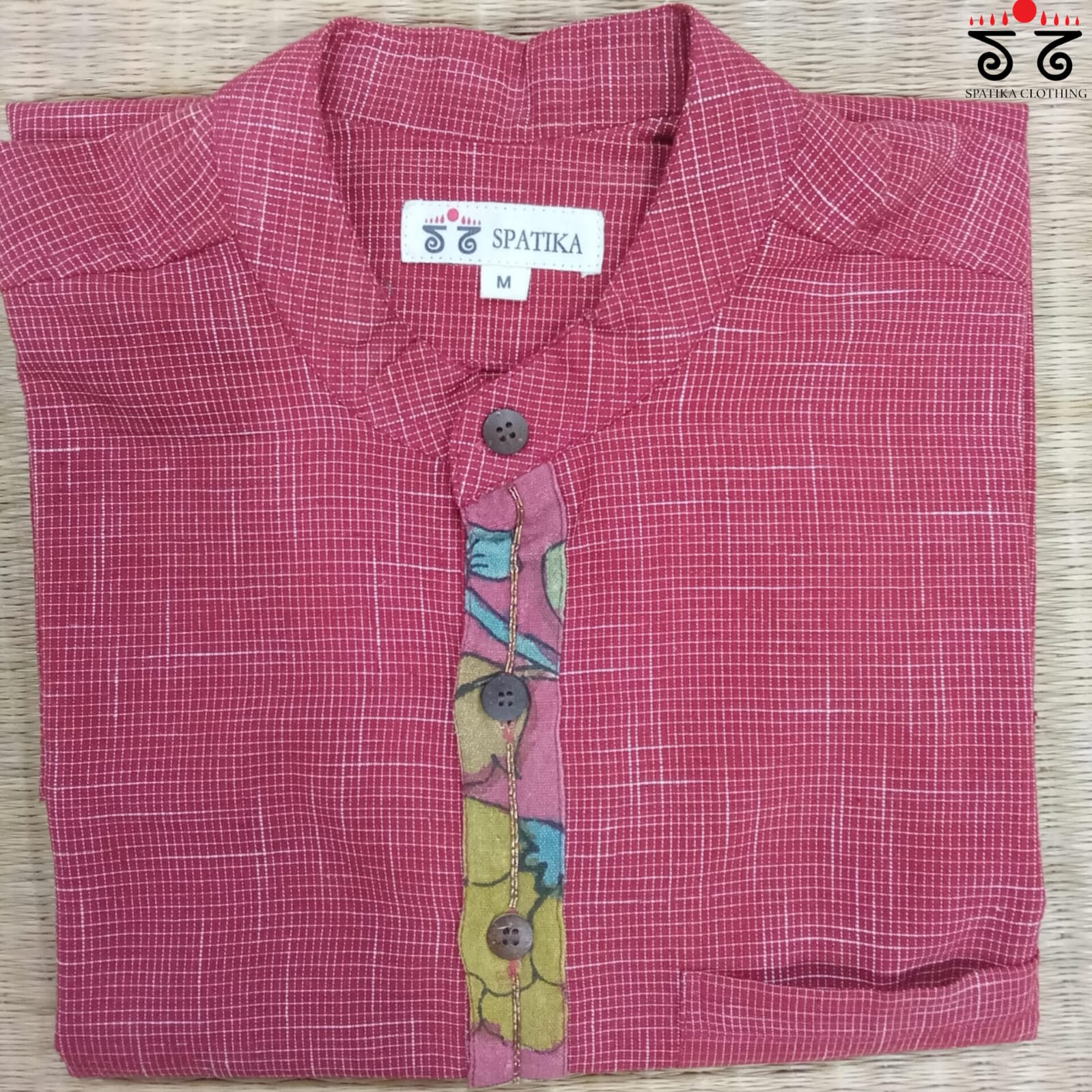 Men's Handwoven Cotton Kurta