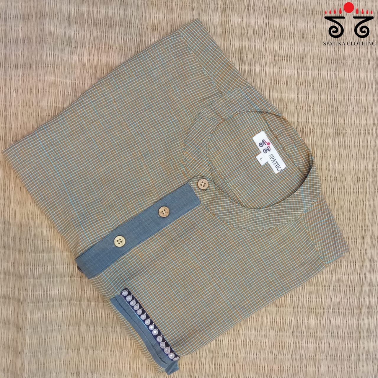 Men's Handwoven Ilkal Shirt