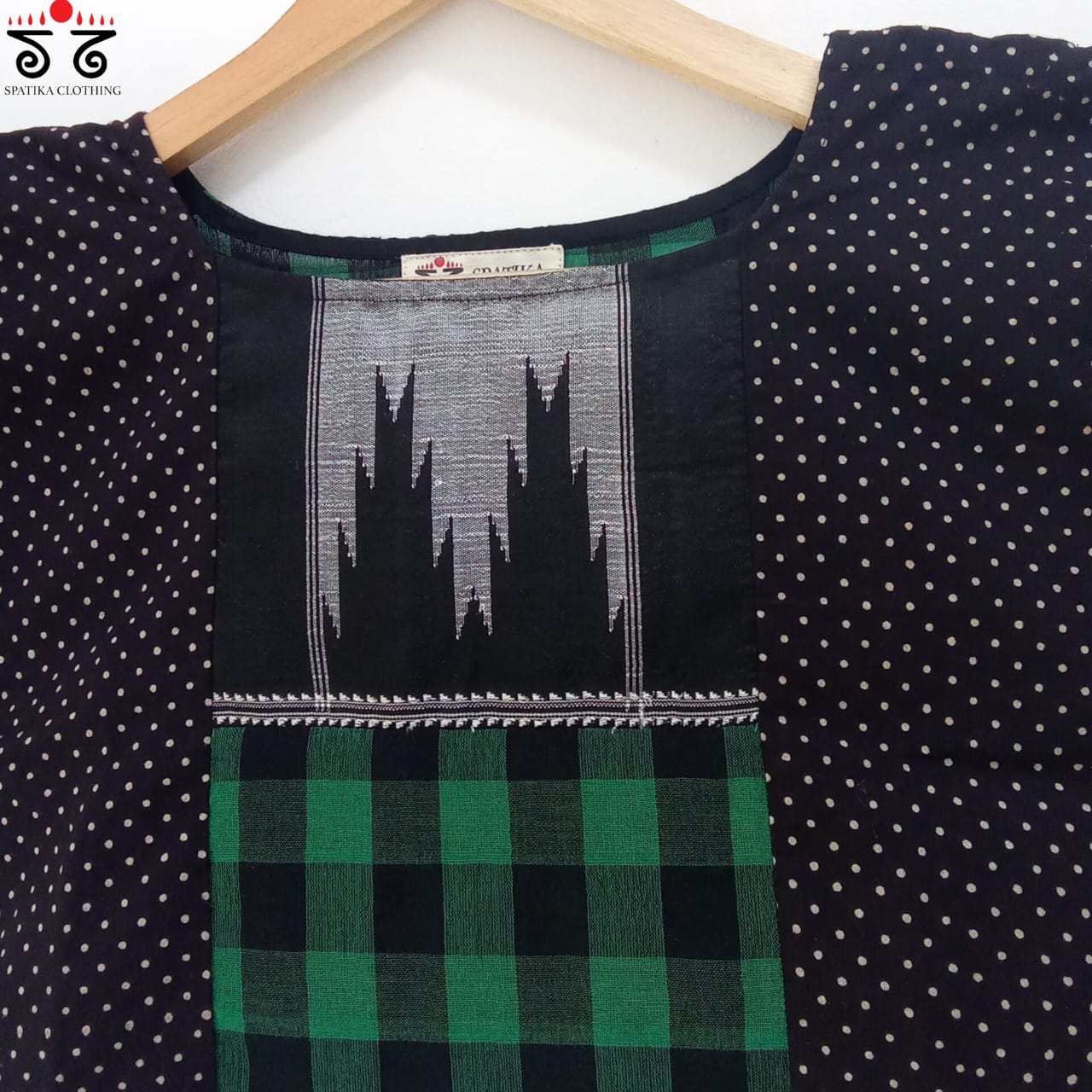 Handcrafted Ilkal Crop Top