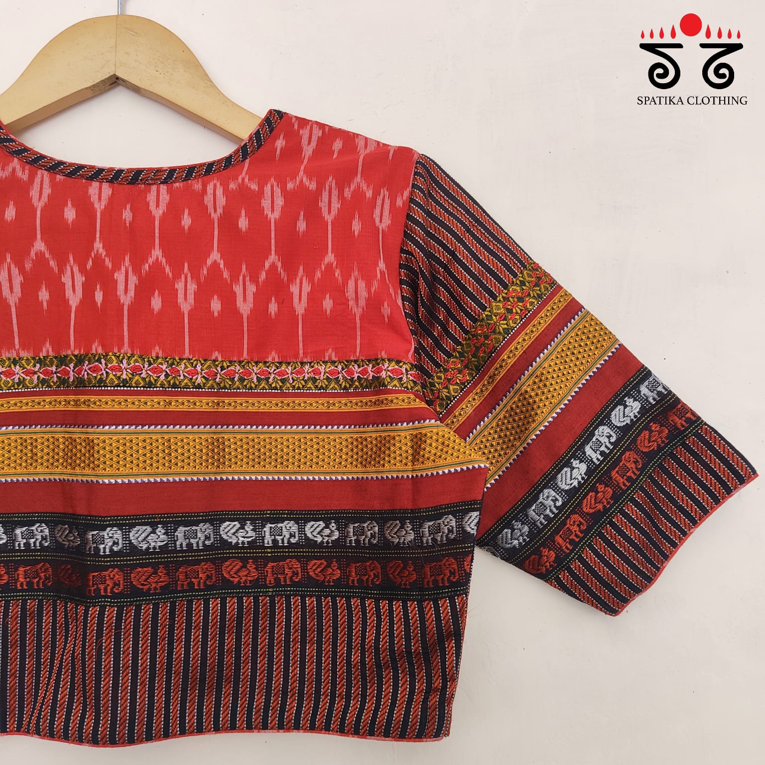 Ikat Khun-Hand crafted Blouse