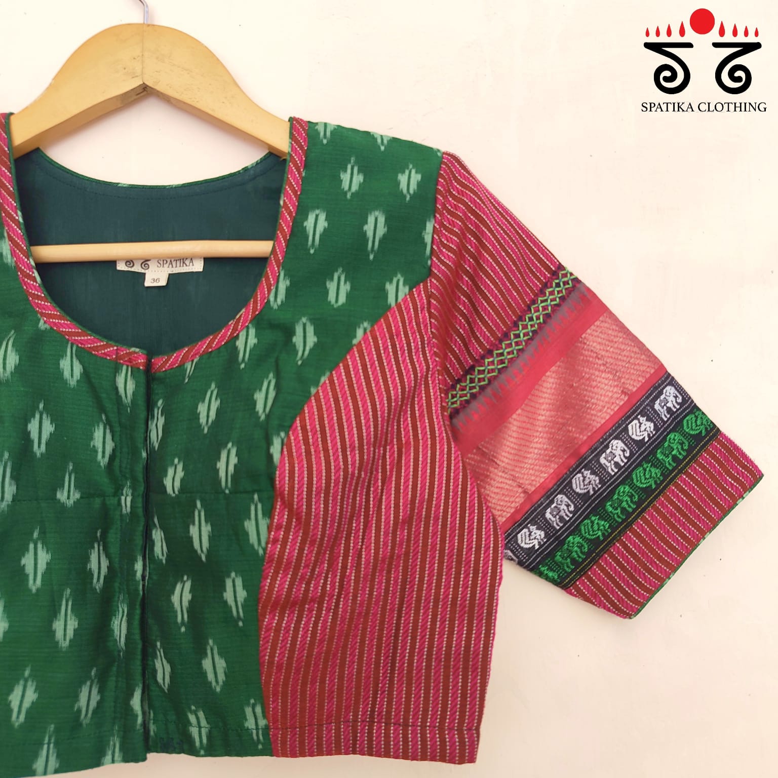 Ikat Khun-Hand crafted Blouse