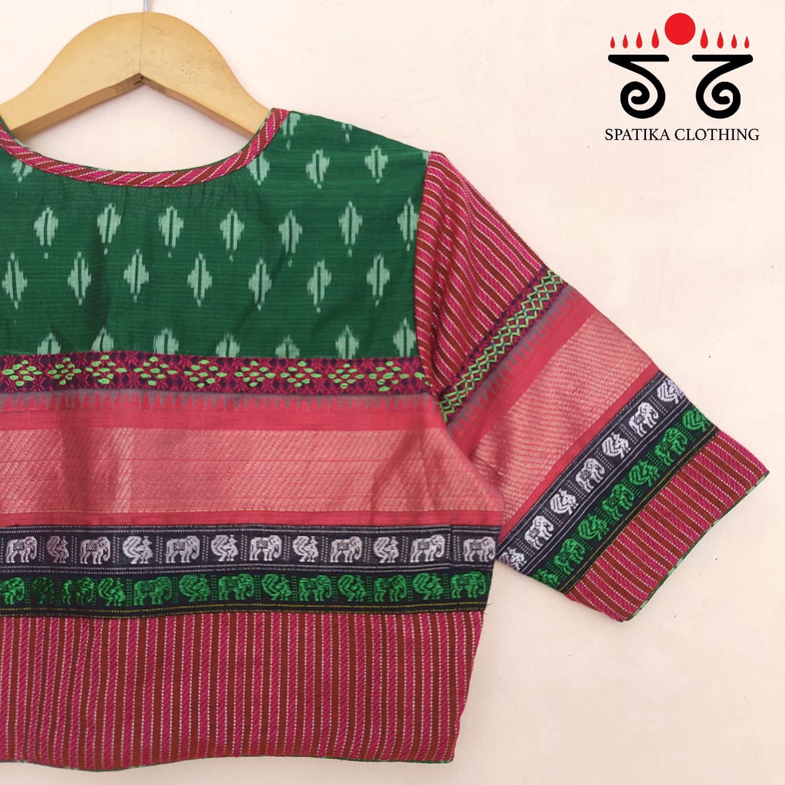 Ikat Khun-Hand crafted Blouse