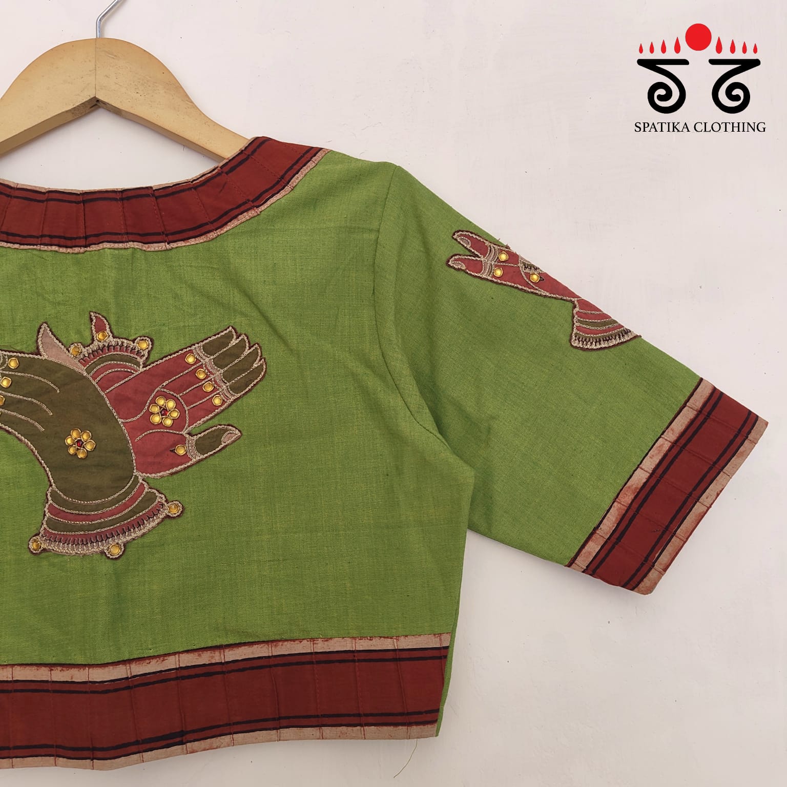 The Mudra -Hand Crafted Blouse
