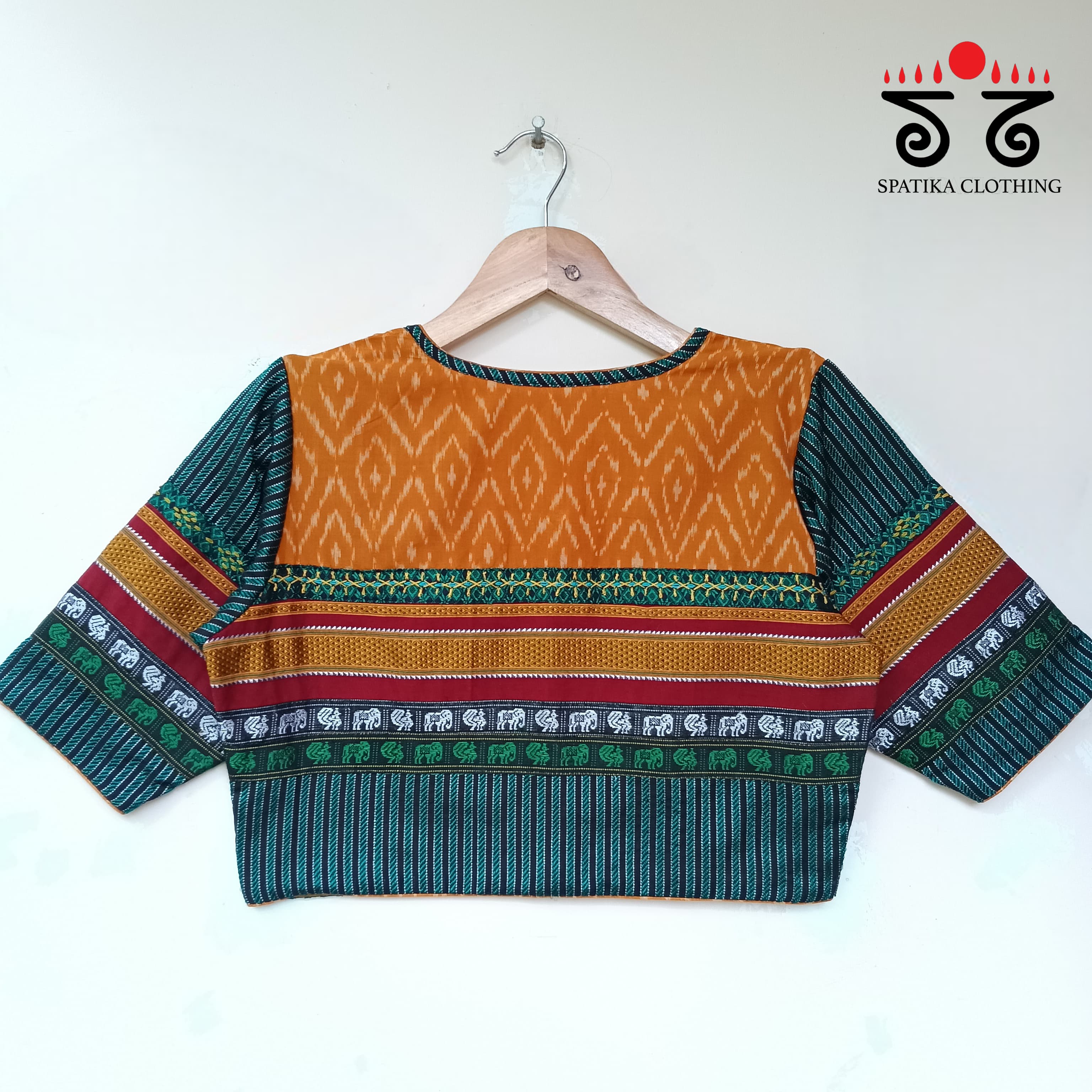 Ikat Khun-Hand crafted Blouse