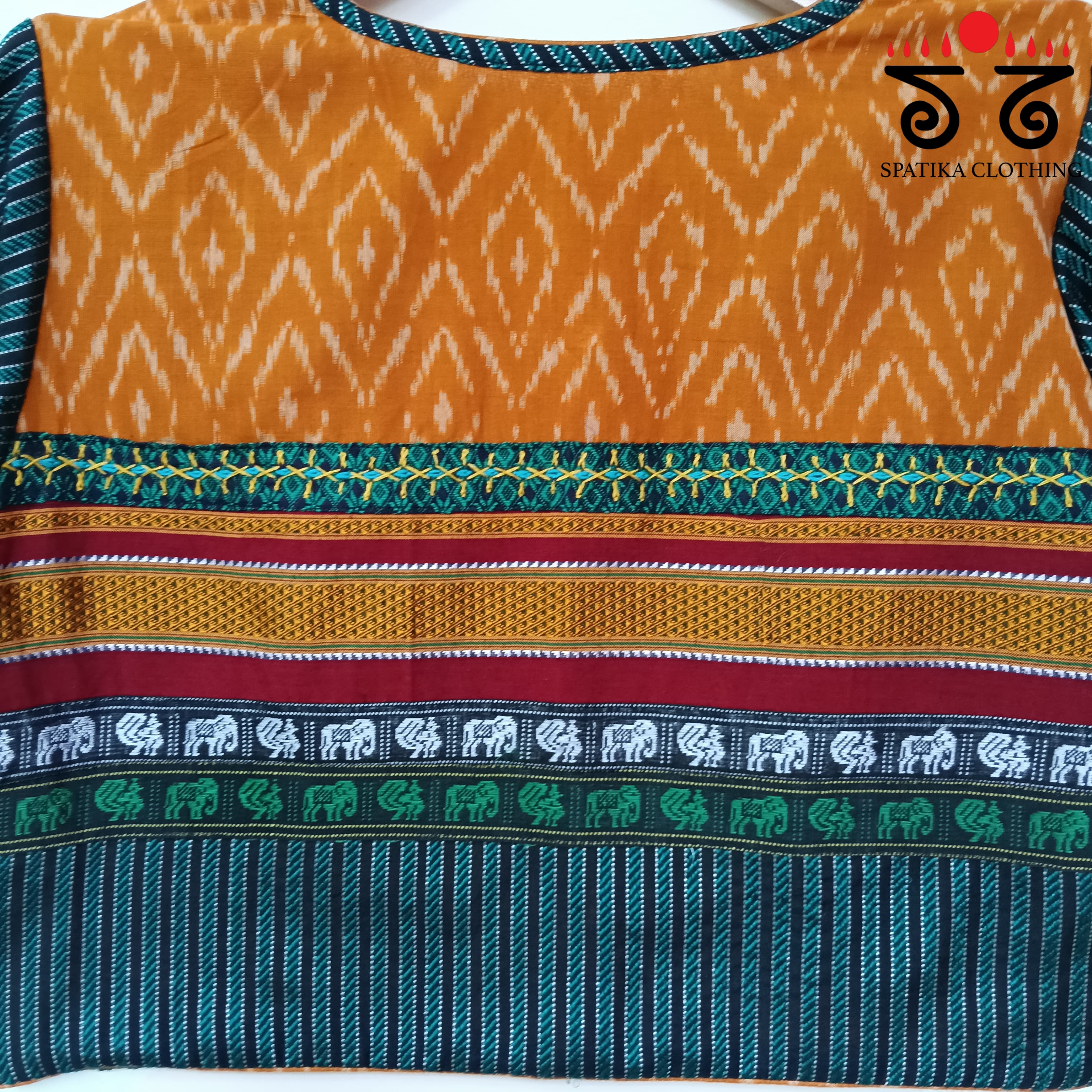 Ikat Khun-Hand crafted Blouse