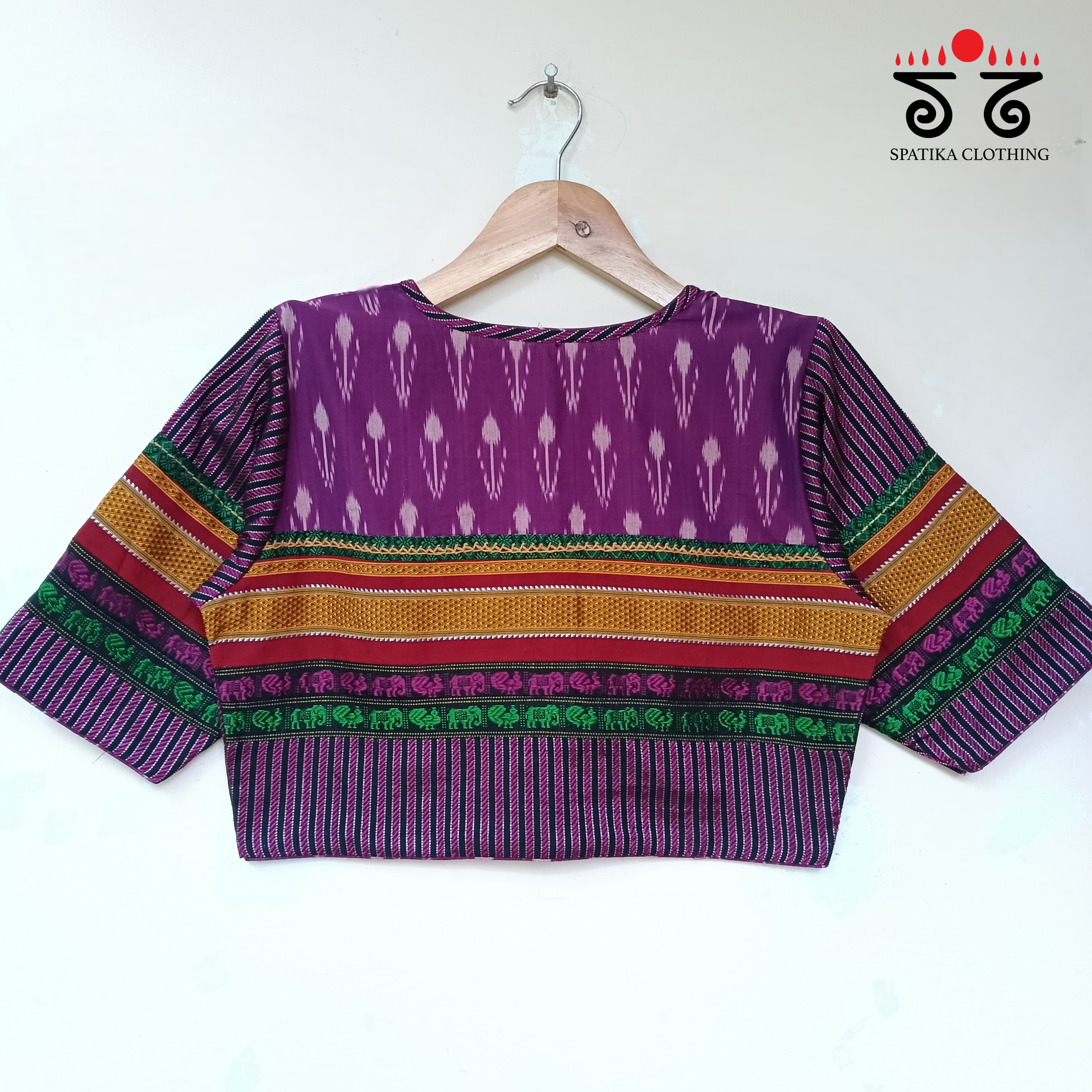 Ikat Khun-Hand crafted Blouse