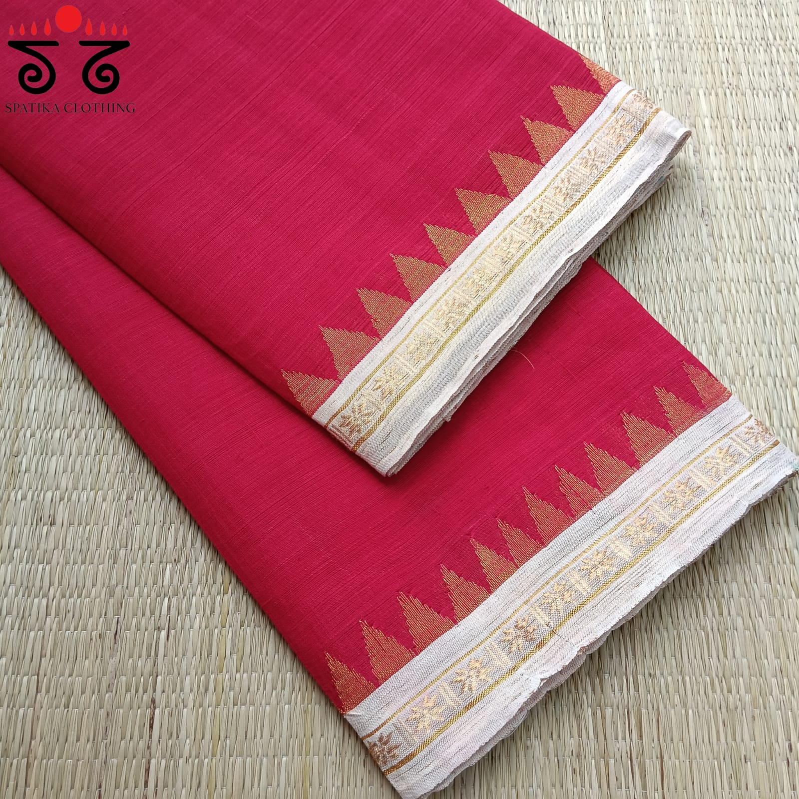 Ponduru Handspun Cotton Saree