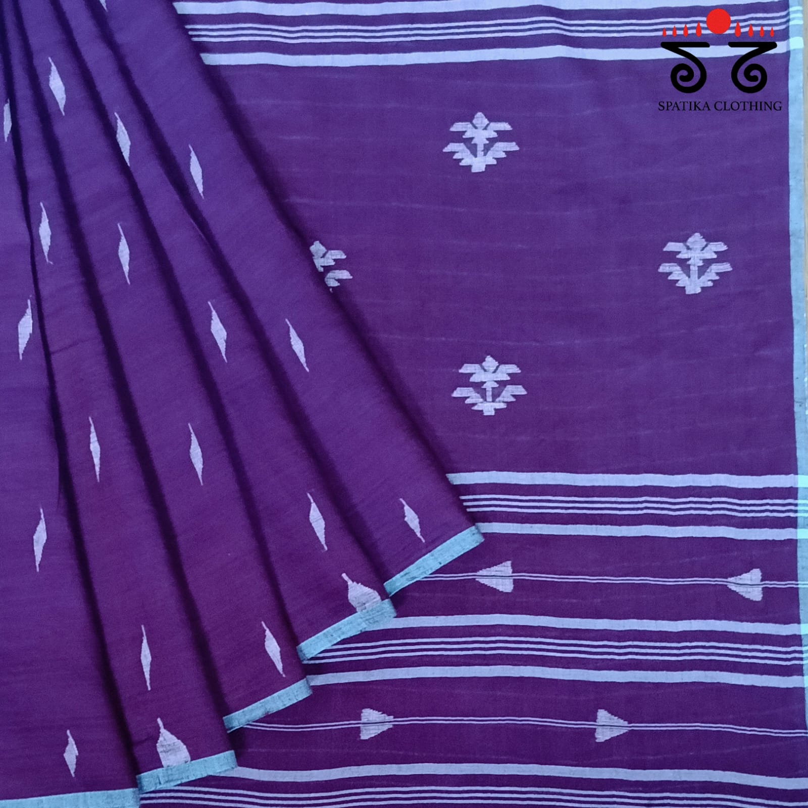 Jamdhani on Bengal Cotton Saree