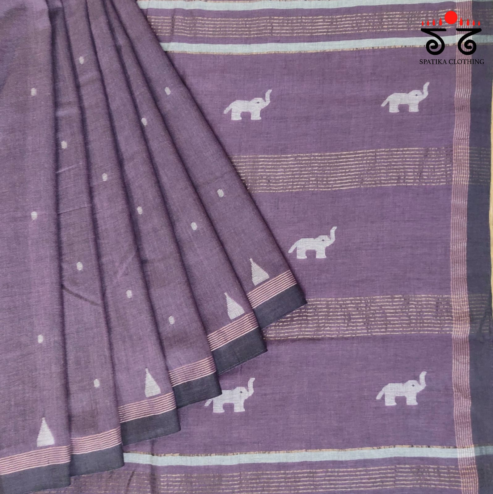 Jamdhani on Bengal Cotton Saree