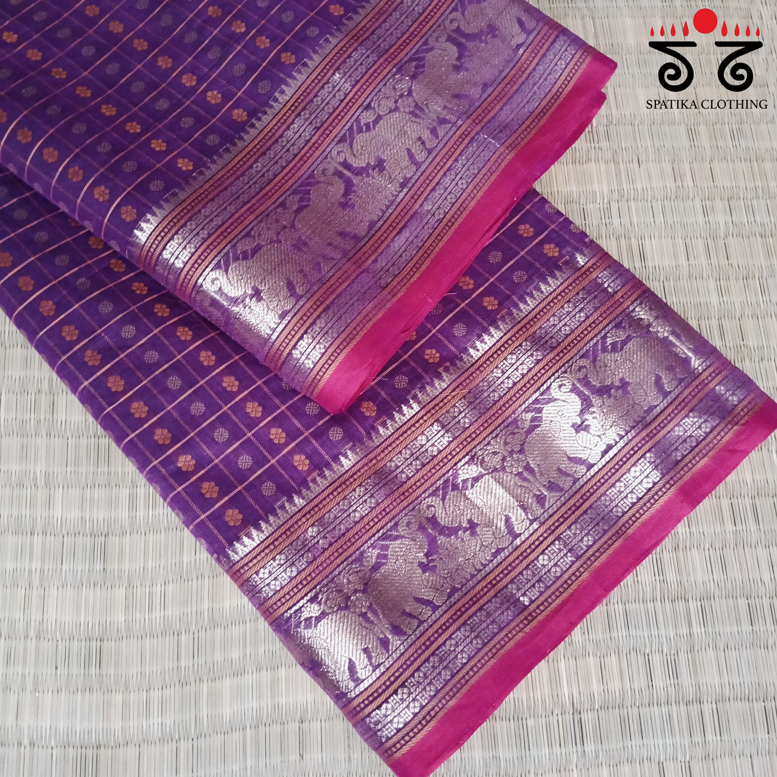 Vintage Kanjivaram Saree in Cotton