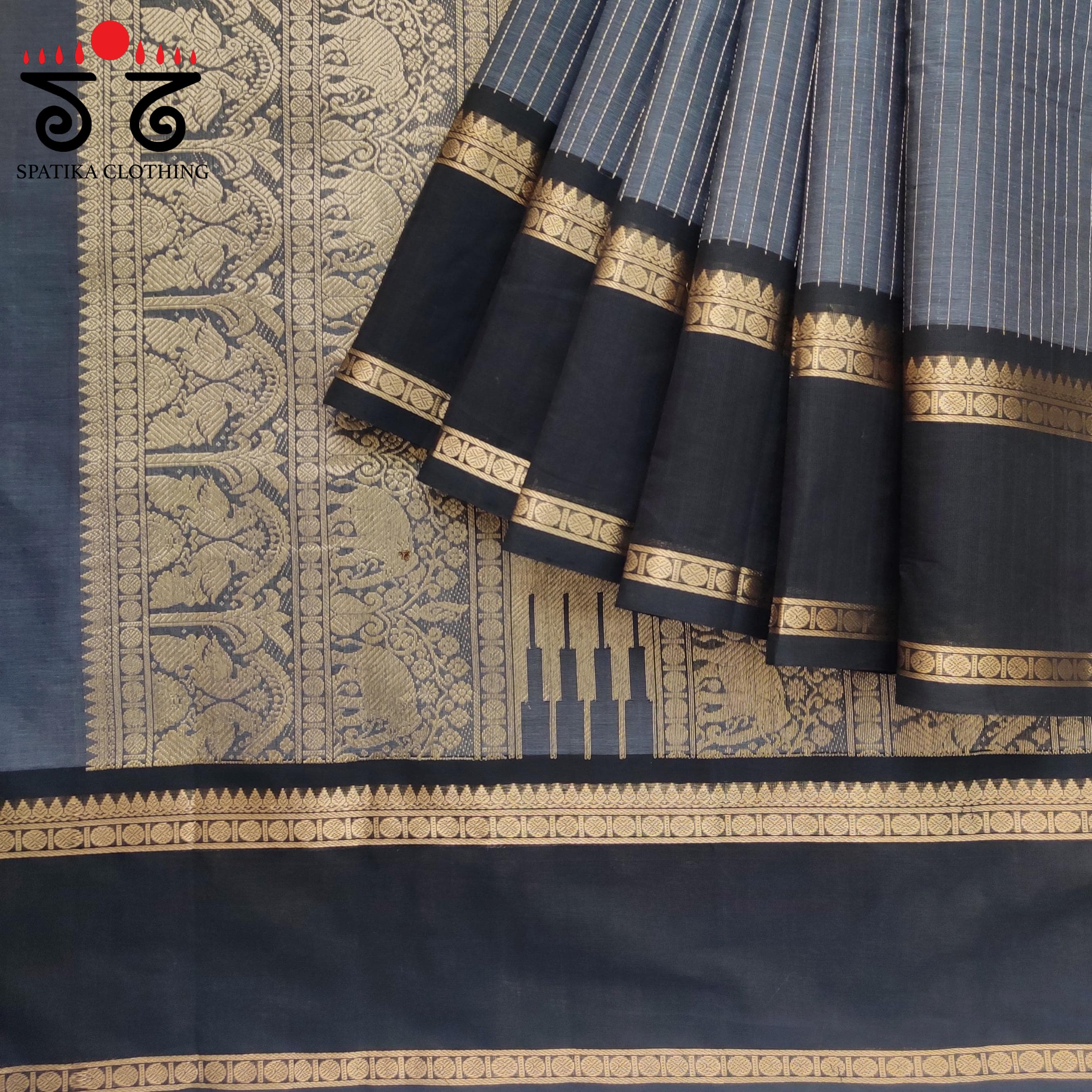 Vintage Kanjivaram Saree in Cotton