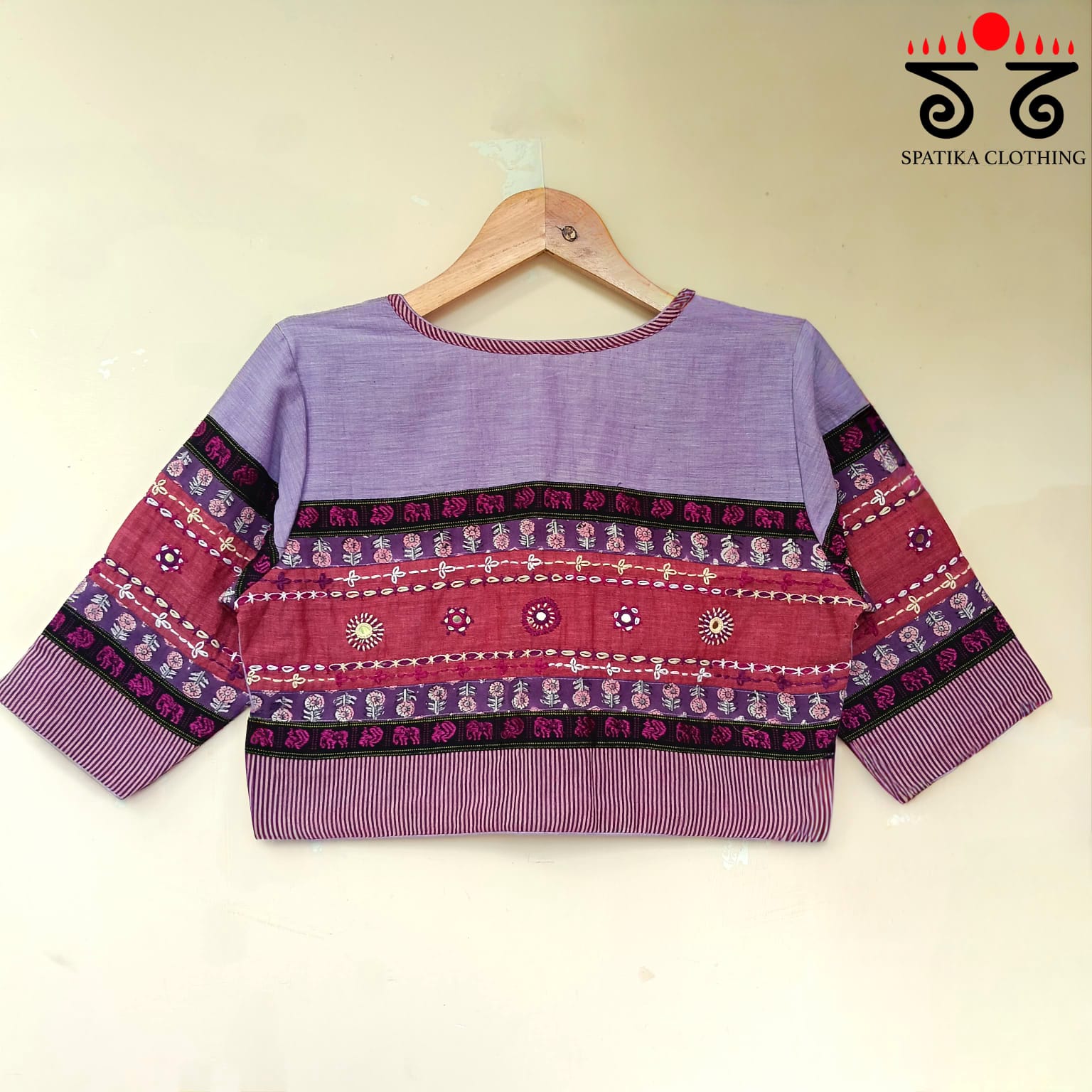 The Solid Lambani Blouse