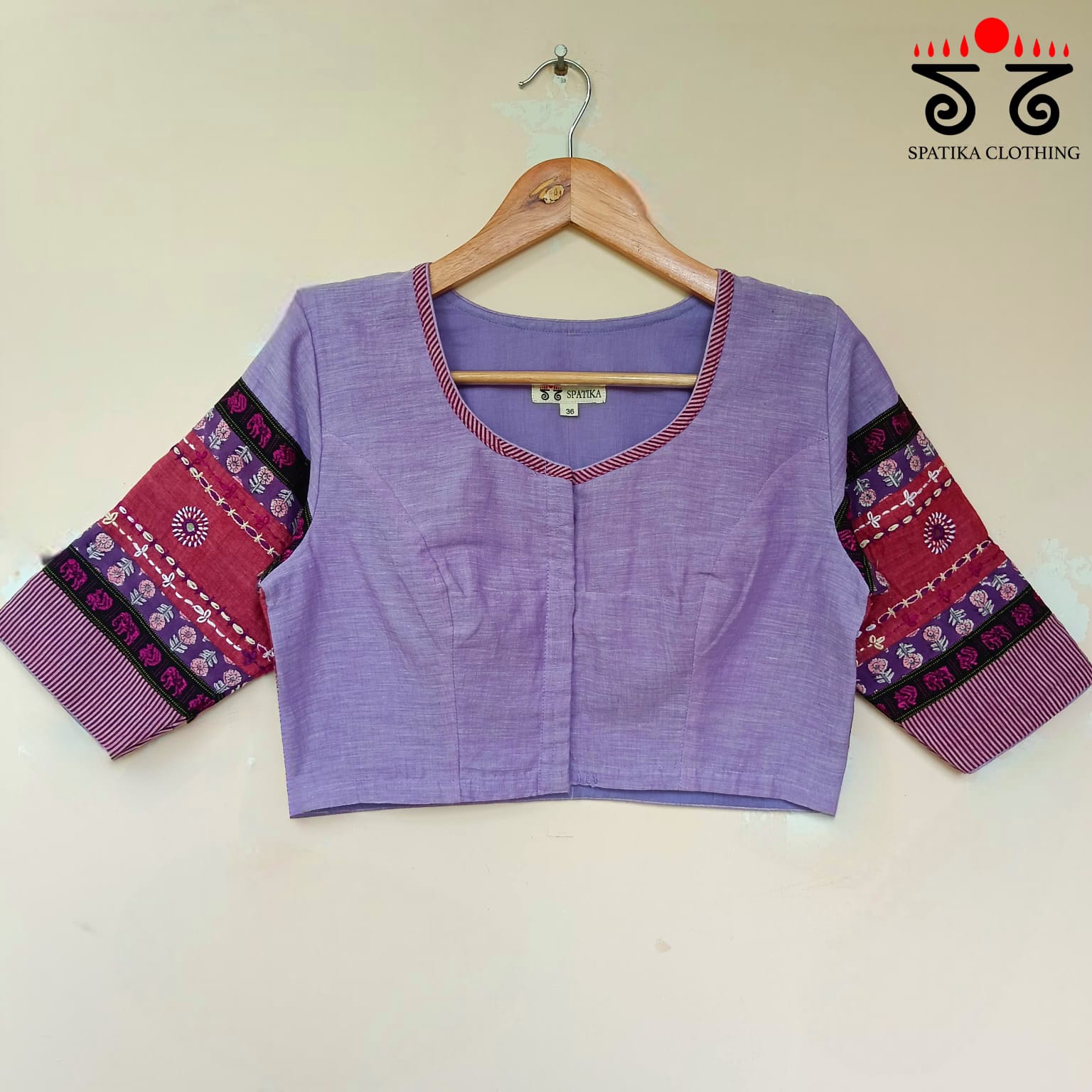 The Solid Lambani Blouse