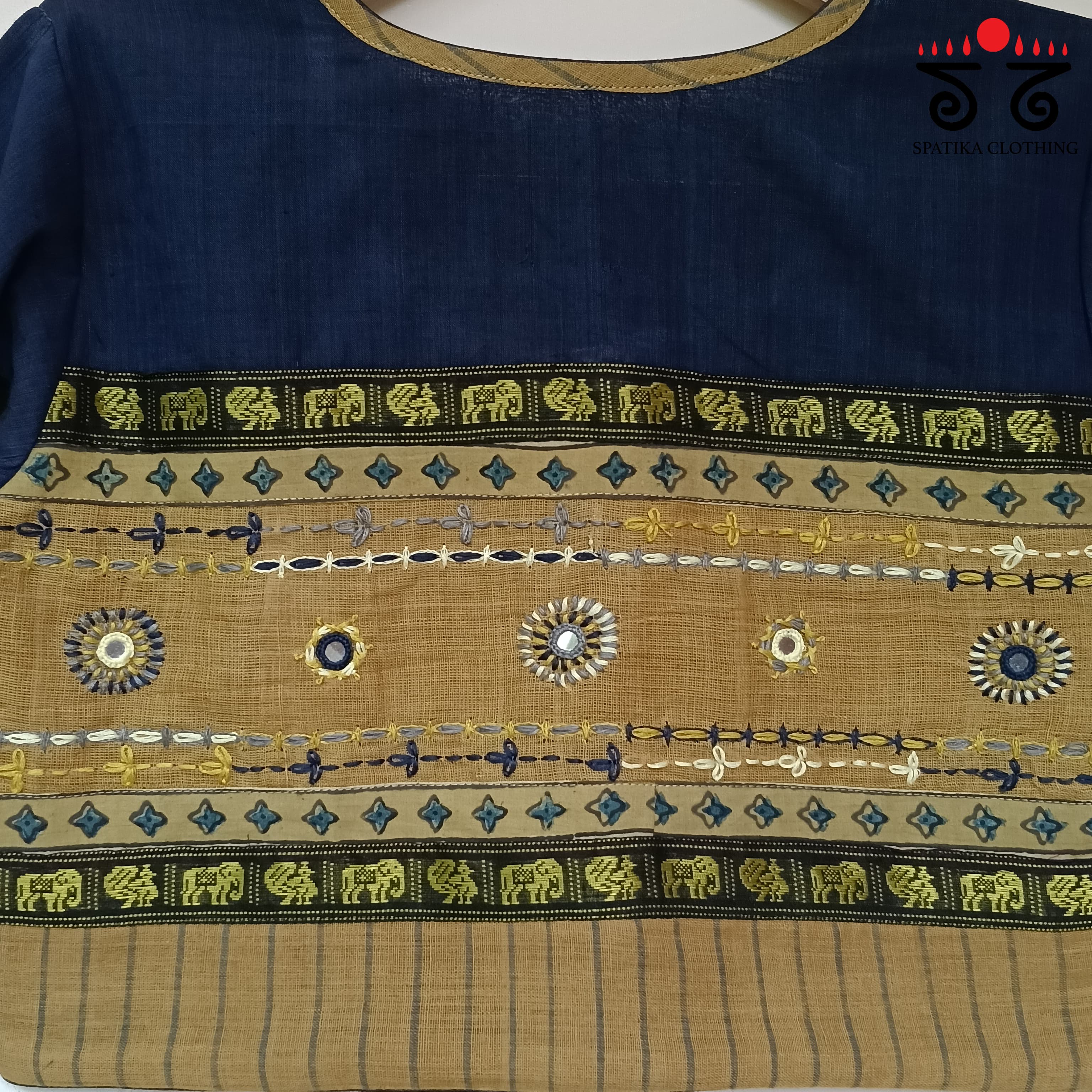Ajrak Lambani-Handcrafted Blouse - New!