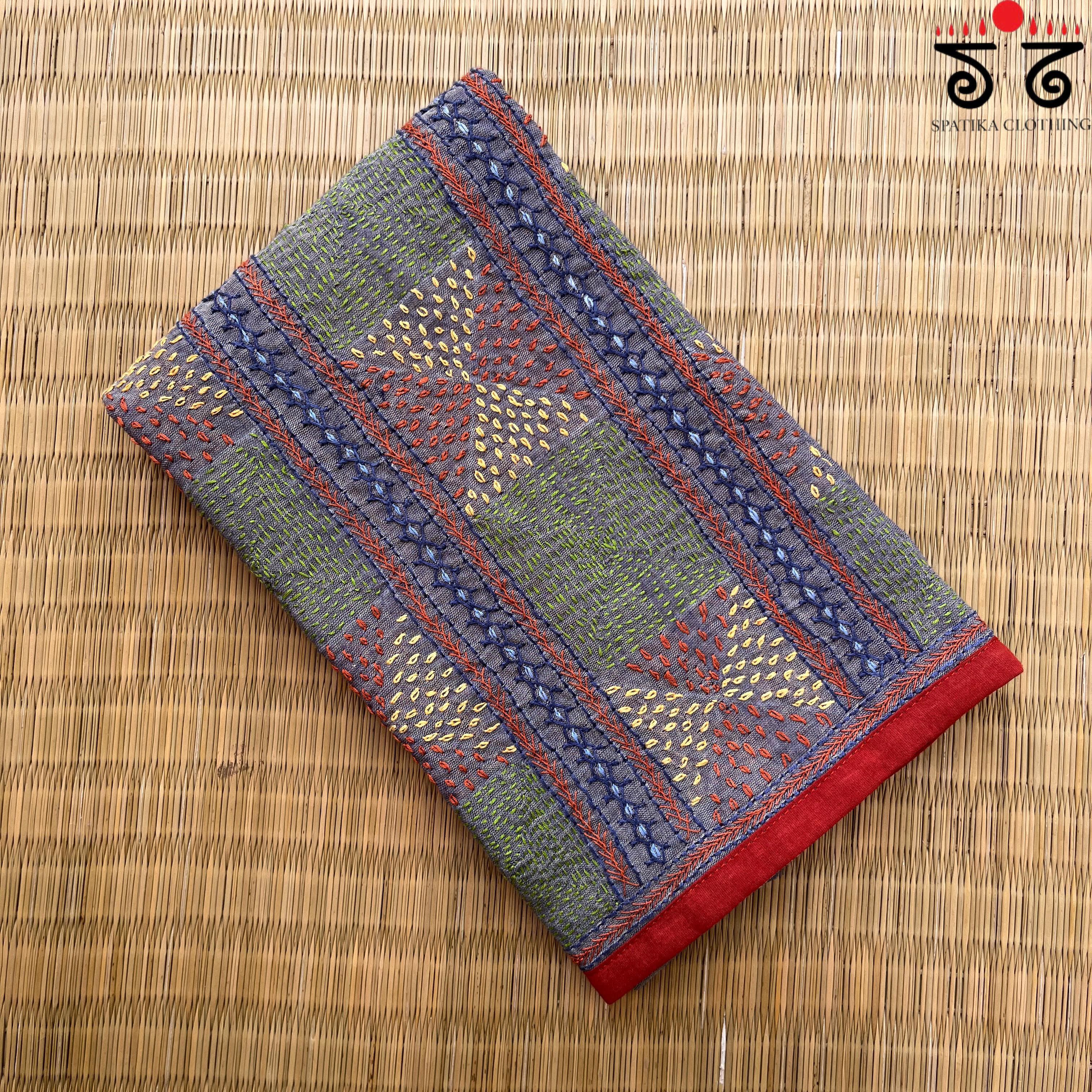 Banjara Hand Embroidered Blouse Fabric