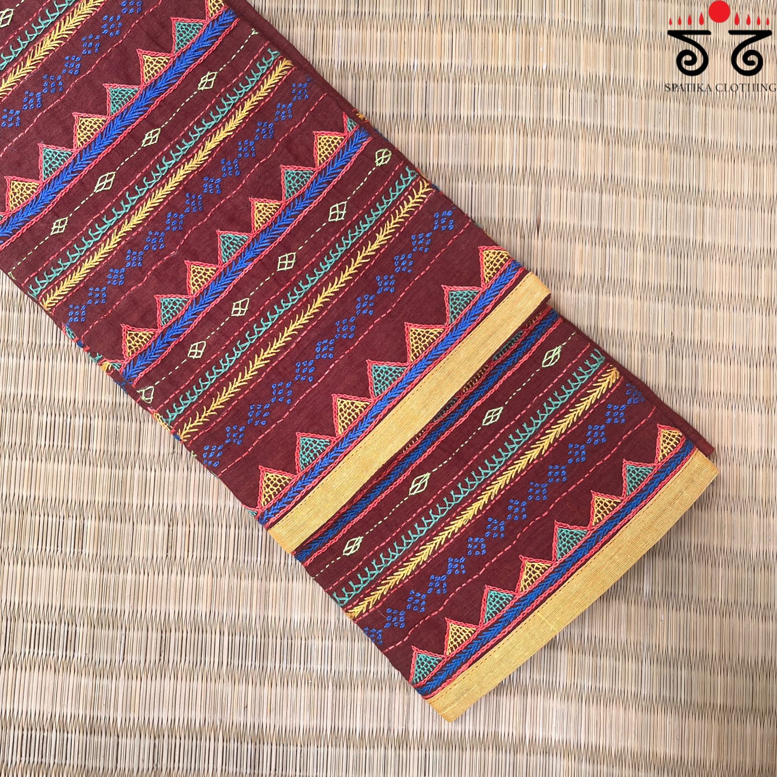 Banjara Hand Embroidered Blouse Fabric