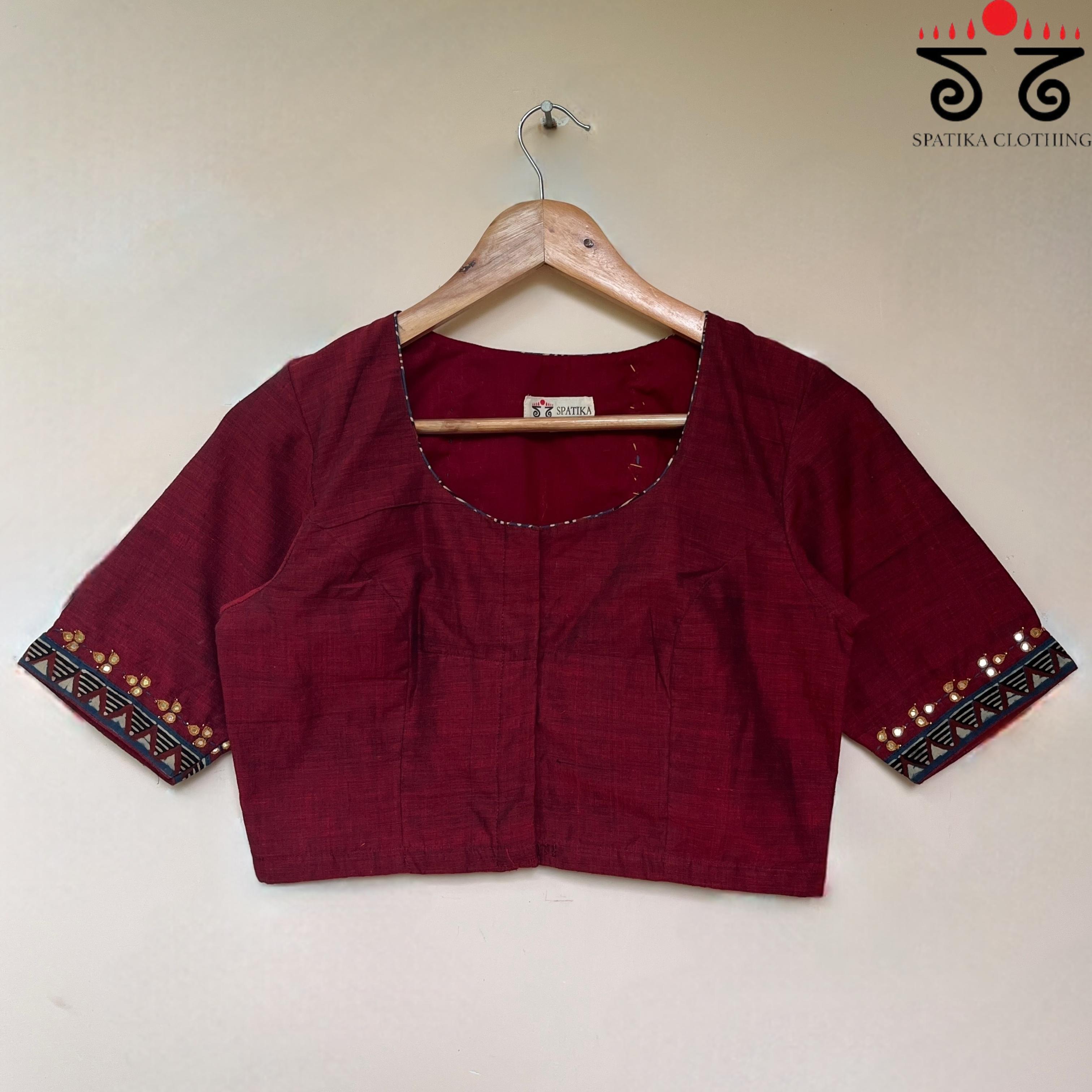 Pen Kalamkari - Handcrafted Blouse