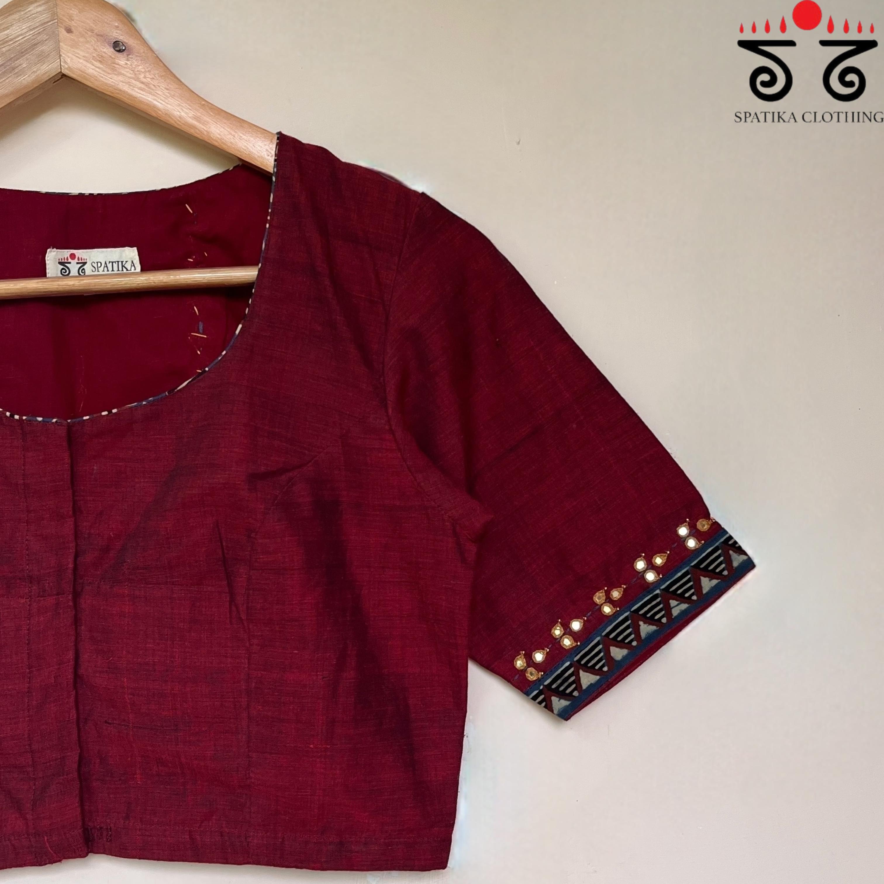 Pen Kalamkari - Handcrafted Blouse