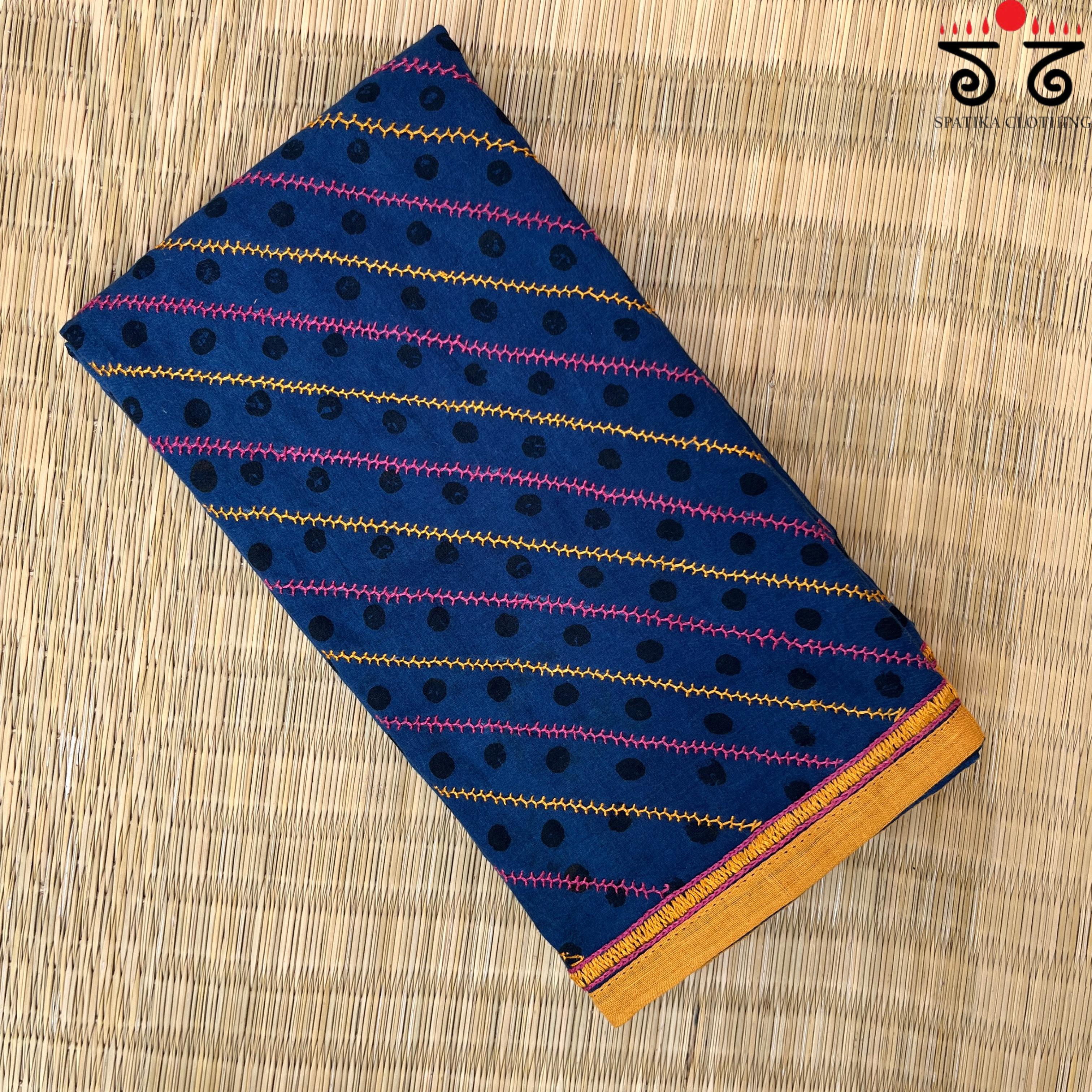 Banjara Hand Embroidered Blouse Fabric