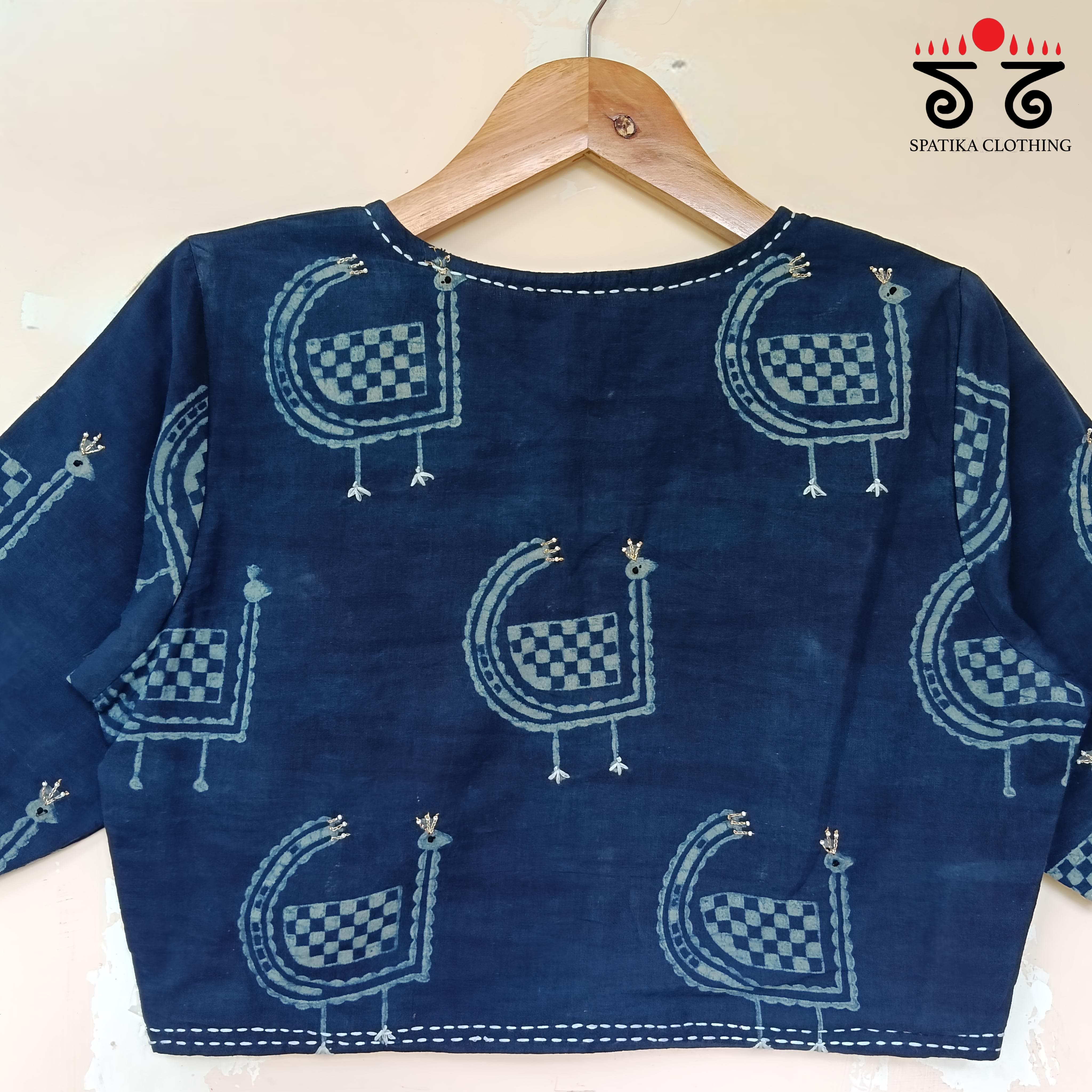 Morni - Hand Embroidered Blouse