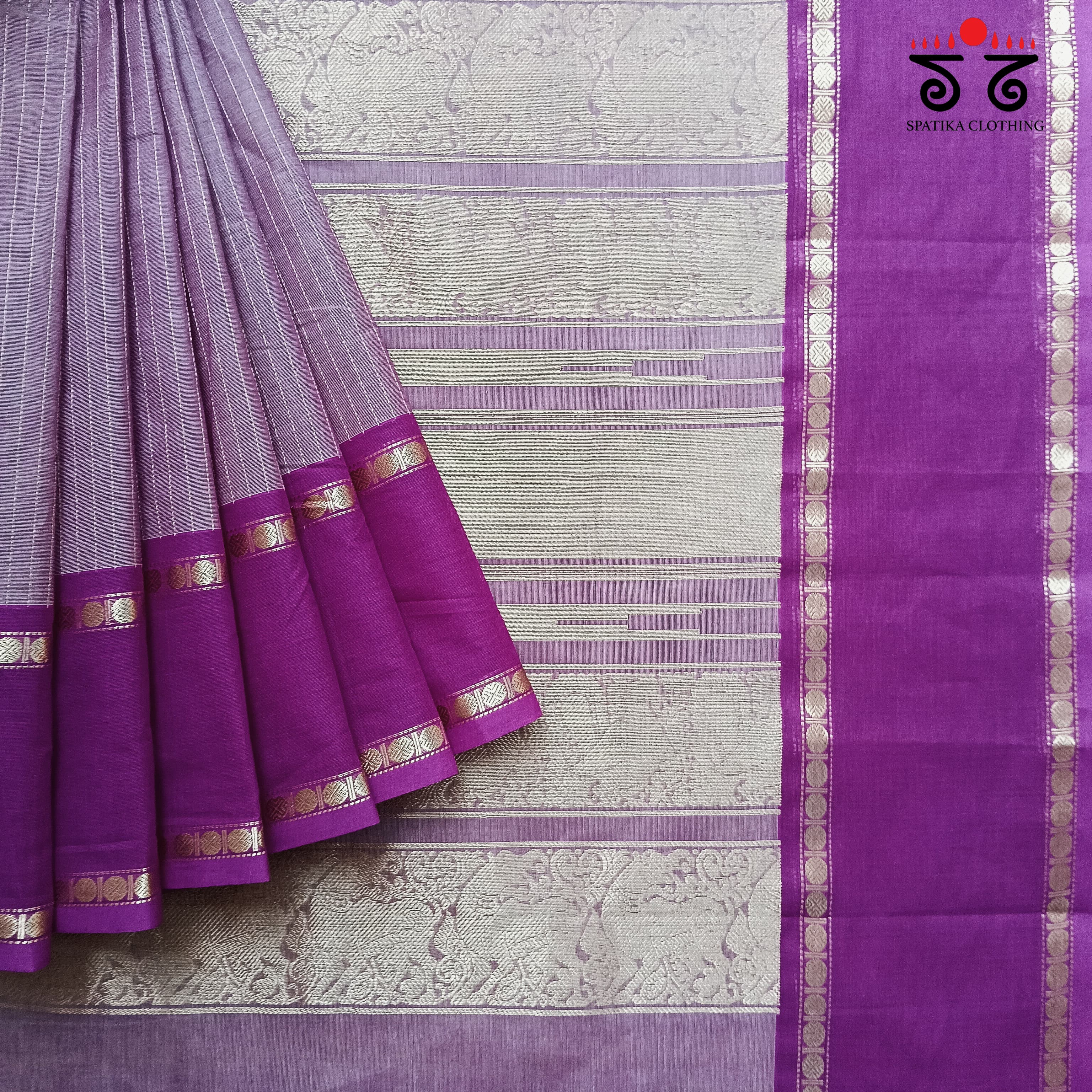 Vintage Kanjivaram Saree in Cotton