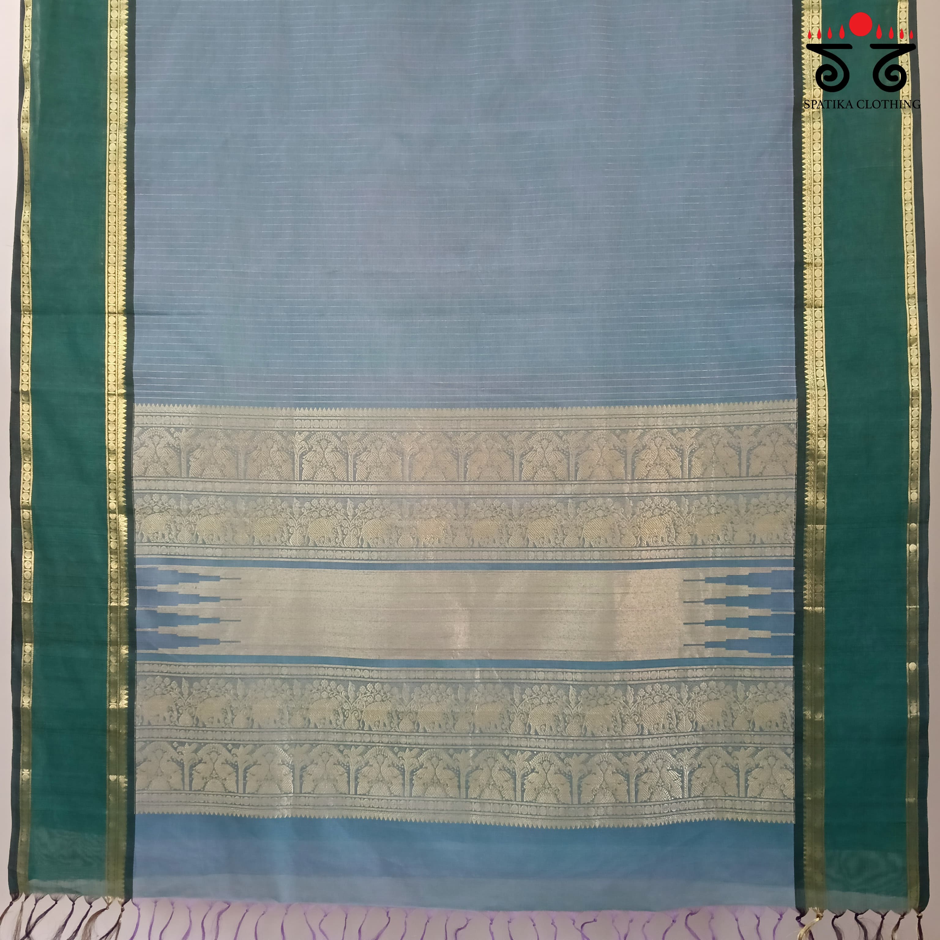 Vintage Kanjivaram Saree in Cotton