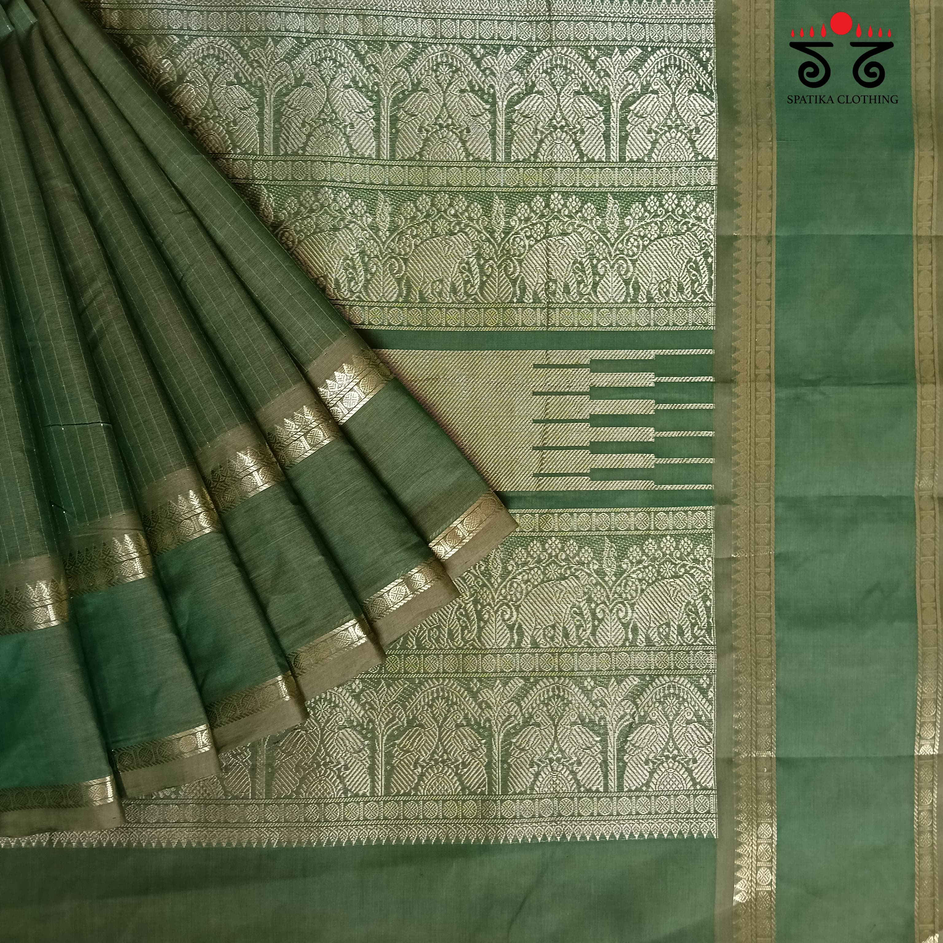 Vintage Kanjivaram Saree in Cotton
